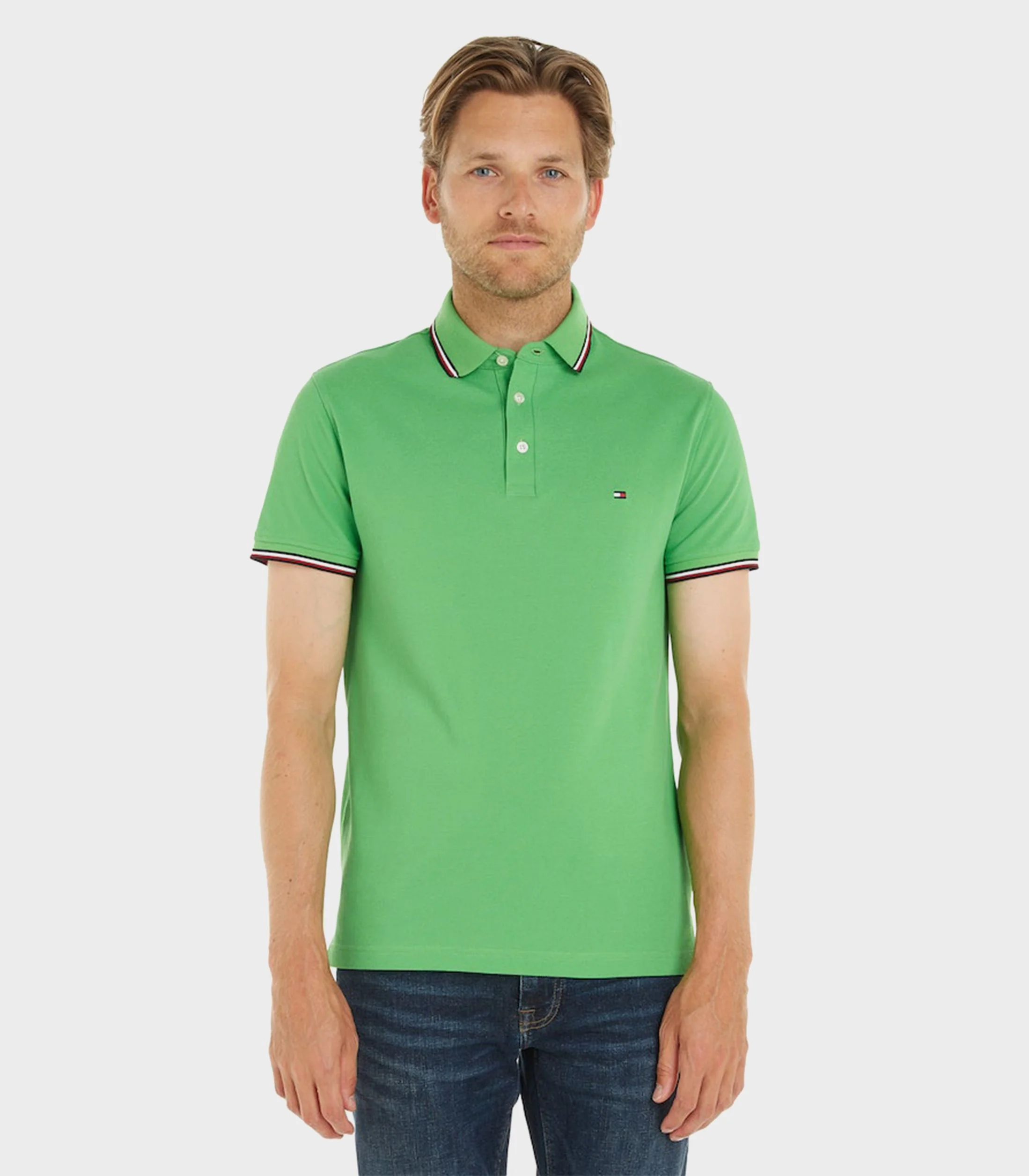Tommy Hilfiger - Men's 1985 Tipped Slim Fit Polo - Image 22