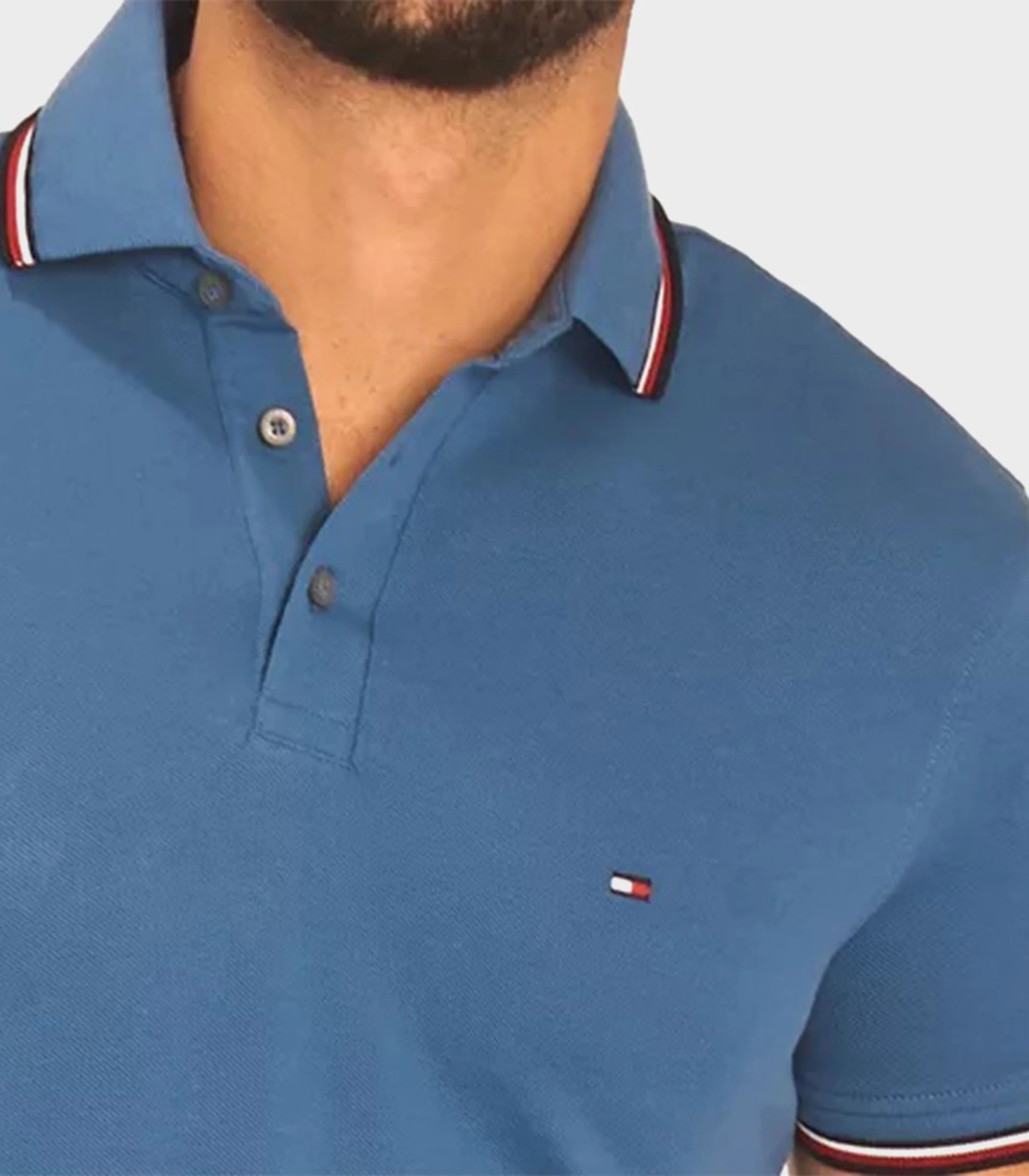 Tommy Hilfiger - Men's 1985 Tipped Slim Fit Polo - Image 29