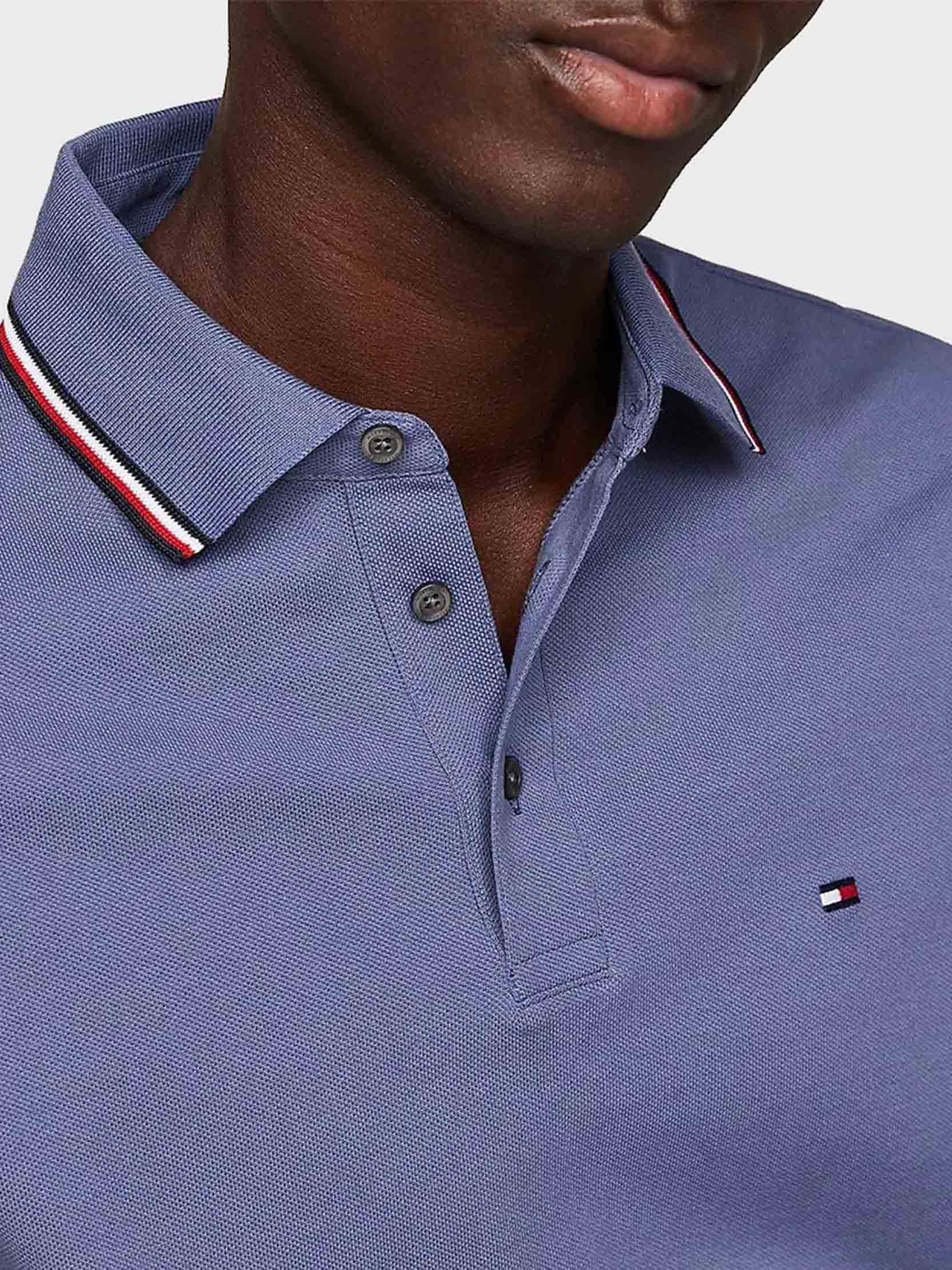 Tommy Hilfiger - Men's 1985 Tipped Slim Fit Polo - Image 6
