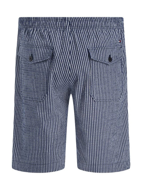Tommy Hilfiger - Men's Harlem Seersucker Relaxed Stripe Shorts - Image 11