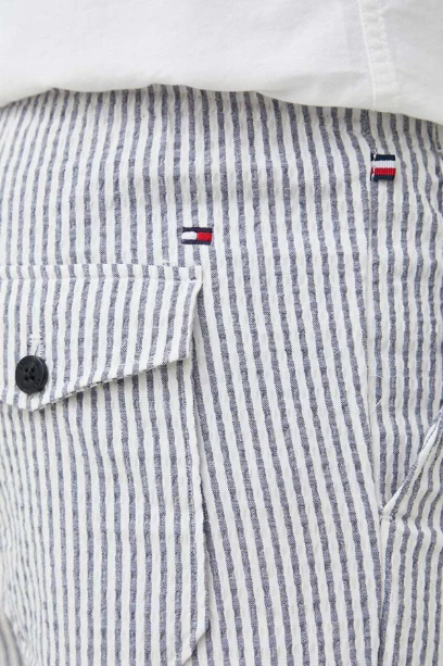 Tommy Hilfiger - Men's Harlem Seersucker Relaxed Stripe Shorts - Image 5