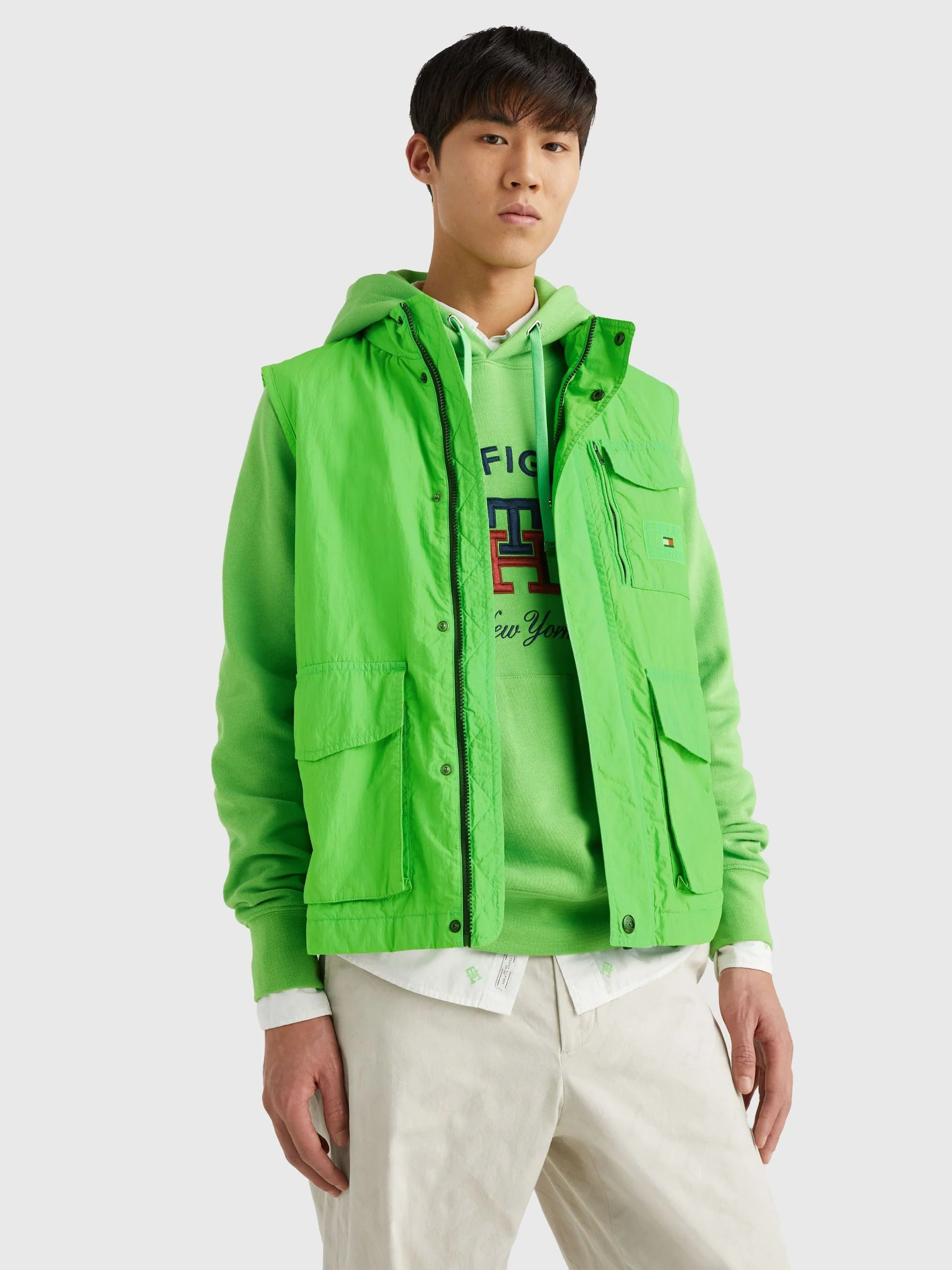 Tommy Hilfiger - Men's Garment Dyed Sail Vest Regular Fit - Image 12