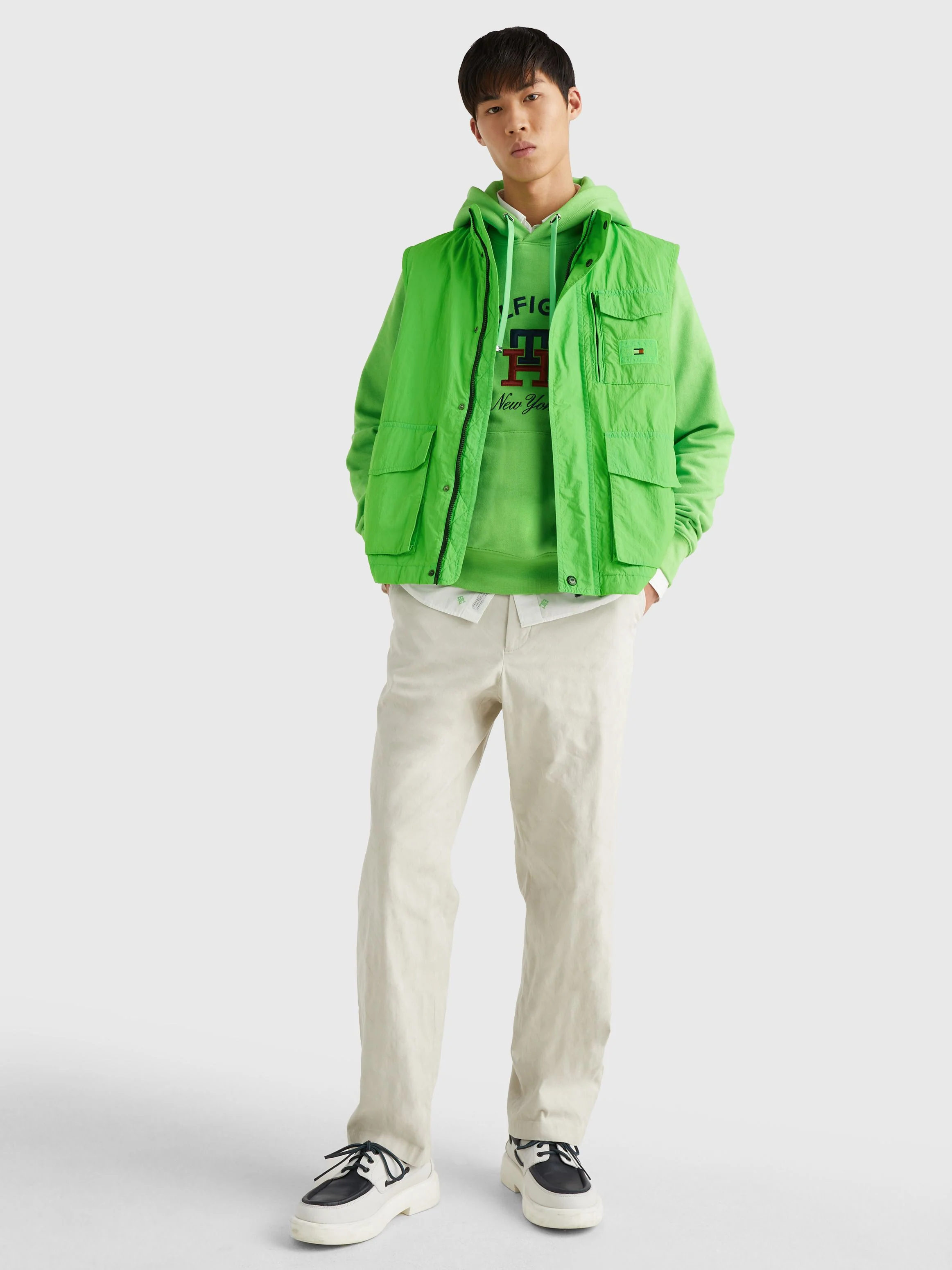 Tommy Hilfiger - Men's Garment Dyed Sail Vest Regular Fit - Image 14