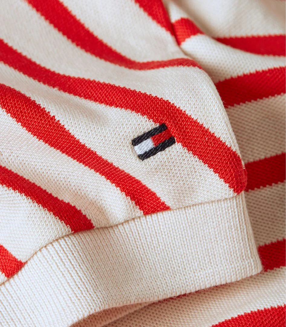 Tommy Hilfiger - Women's  Relaxed Lyocell Polo Short Sleeve - Image 4