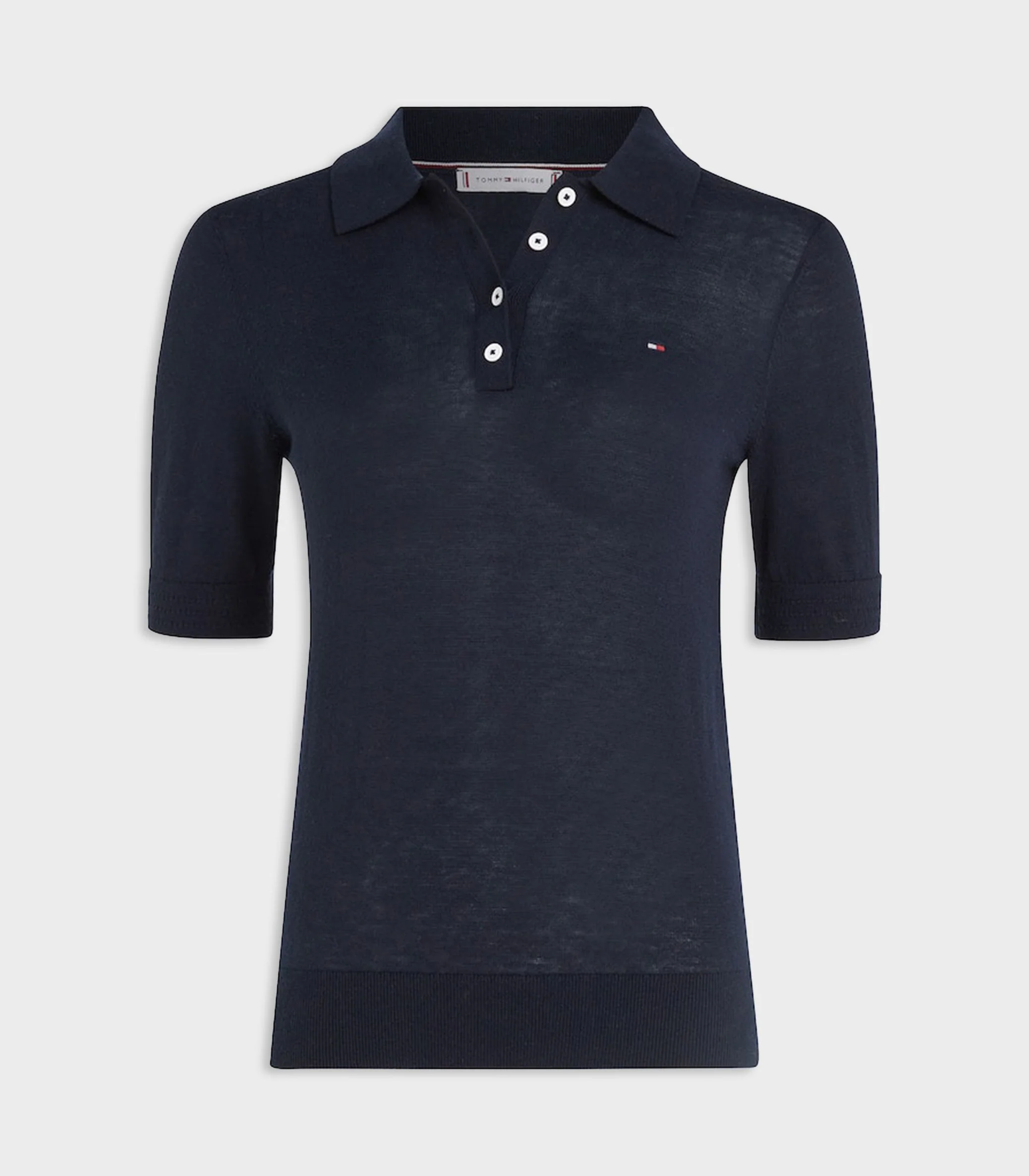 Tommy Hilfiger - Short Sleeve Button Polo Tshirt Regular Fit - Image 2