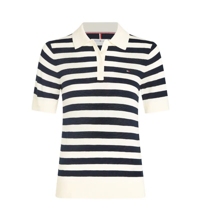 Tommy Hilfiger - Short Sleeve Button Polo Tshirt Regular Fit - Image 7