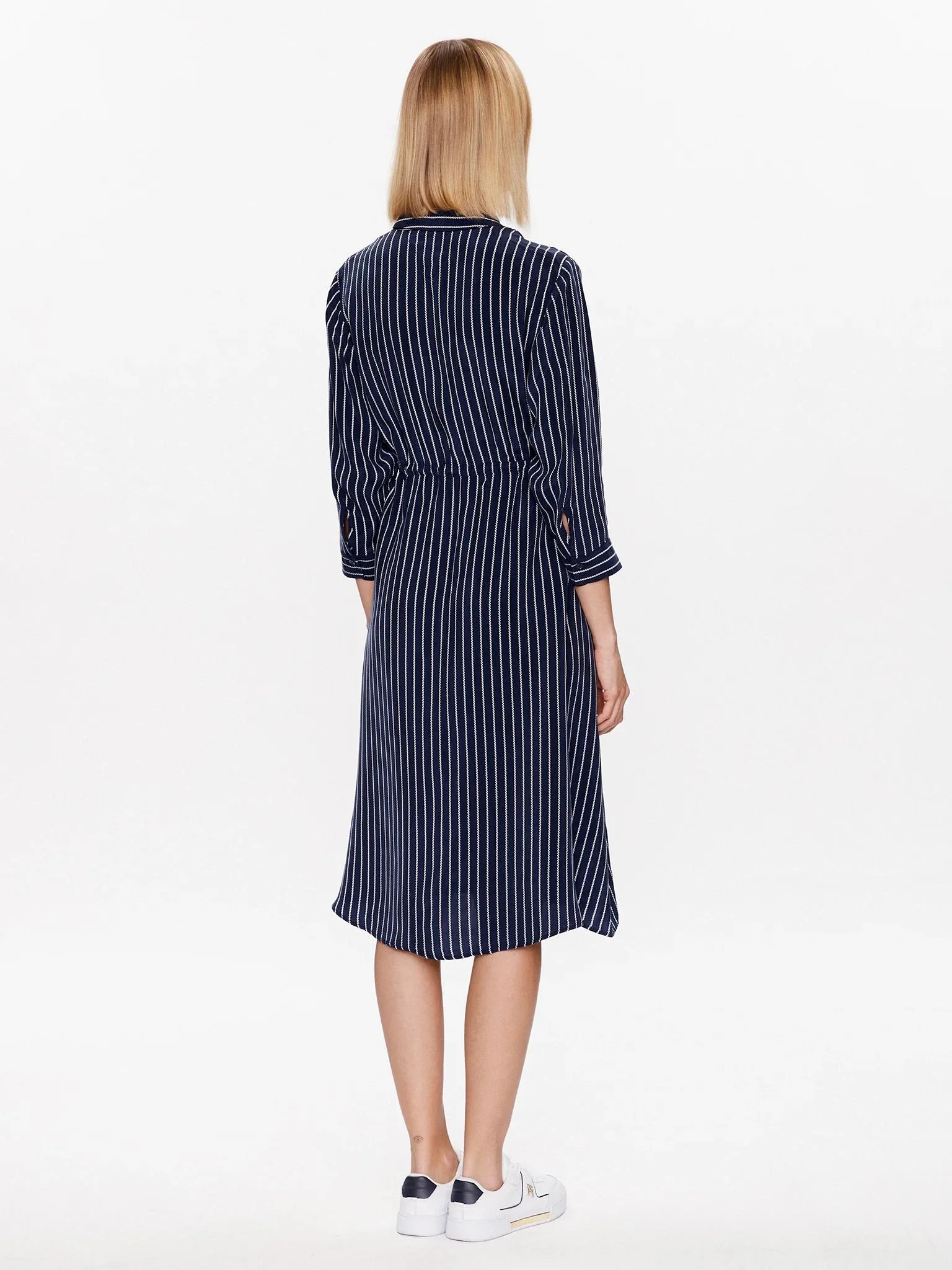Tommy Hilfiger - Stripe Midi Shirt Dress Regular Fit - Image 4