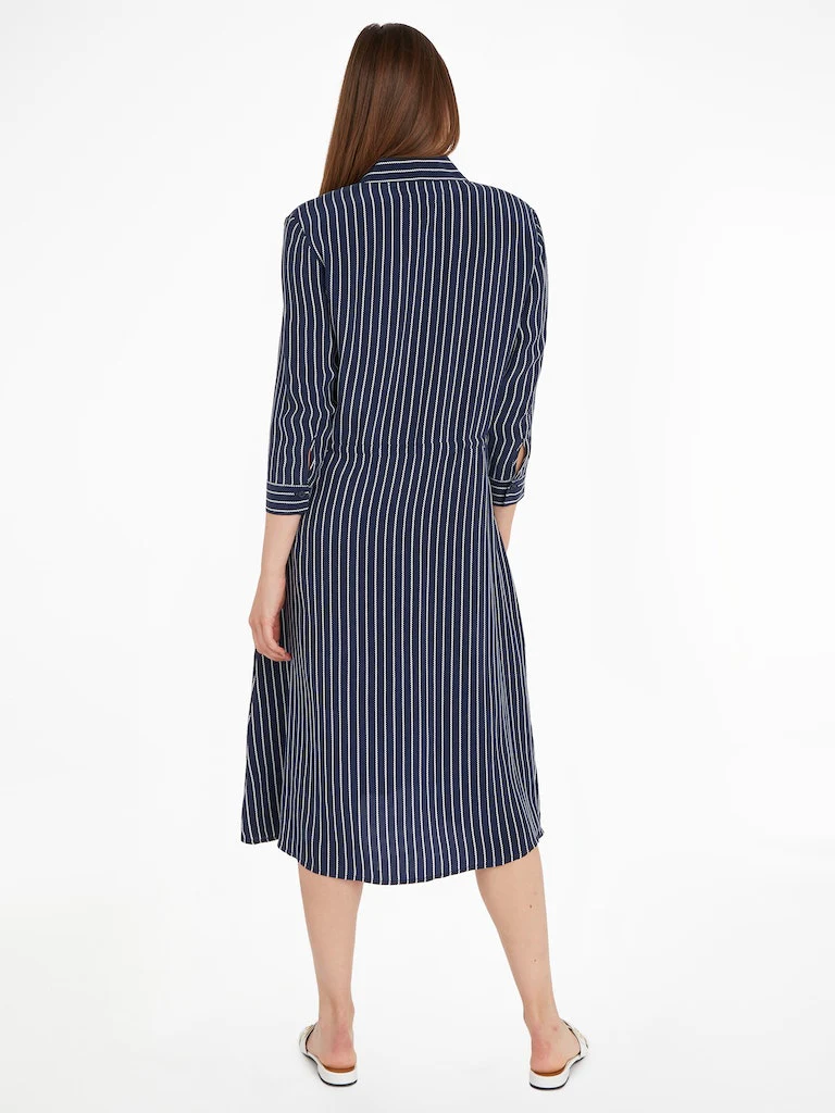 Tommy Hilfiger - Stripe Midi Shirt Dress Regular Fit - Image 7