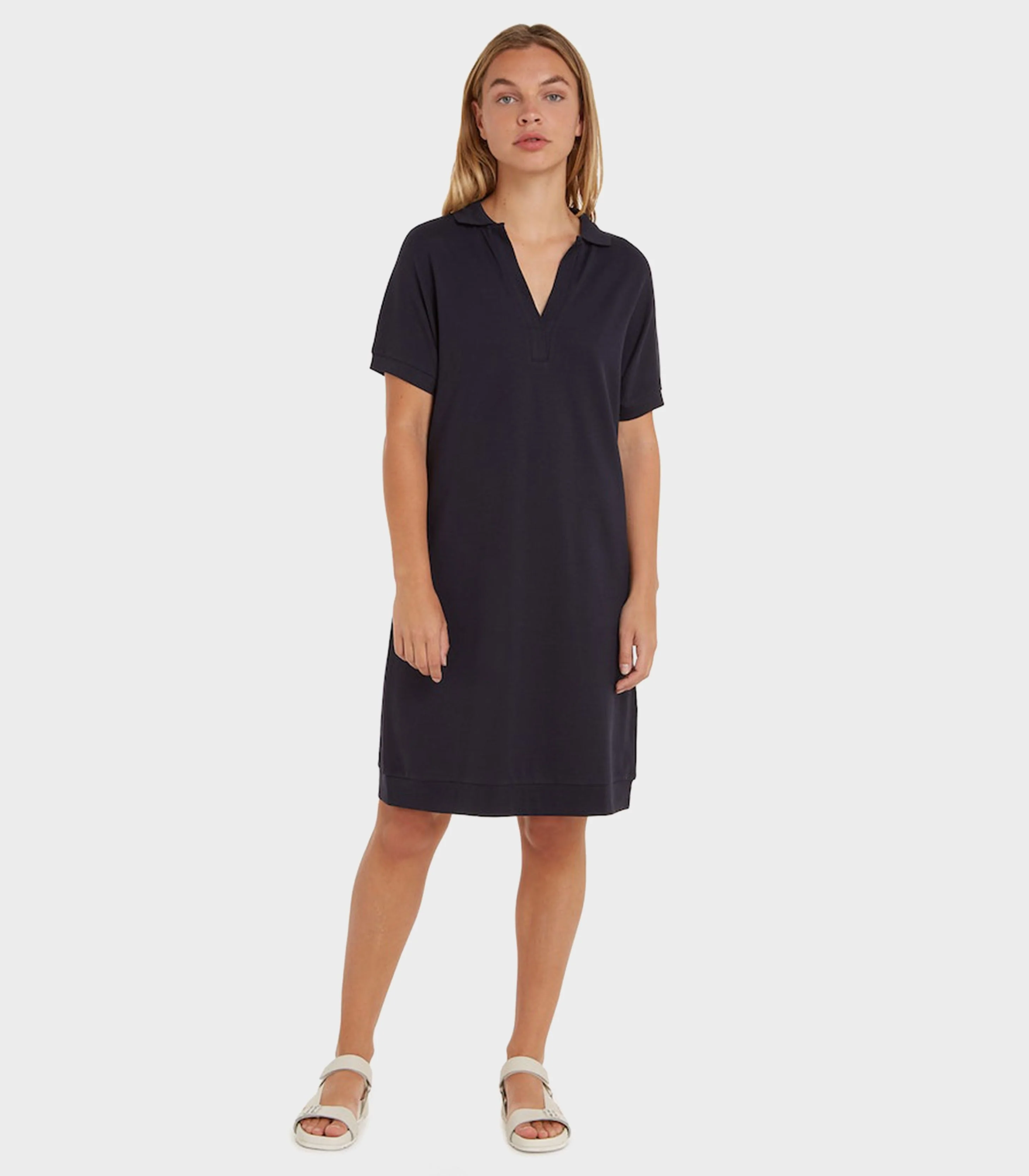 Tommy Hilfiger - Relaxed Lyocell Polo Knee Dress - Image 2