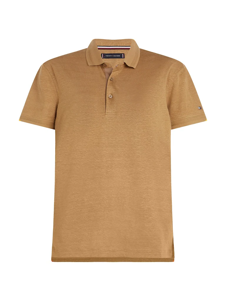 Tommy Hilfiger - Men's Premium Linen Slim Fit Polo - Image 5