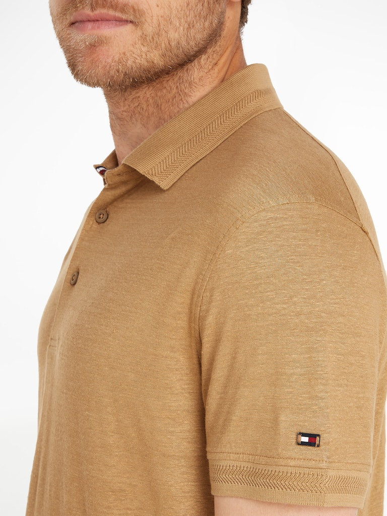 Tommy Hilfiger - Men's Premium Linen Slim Fit Polo - Image 7