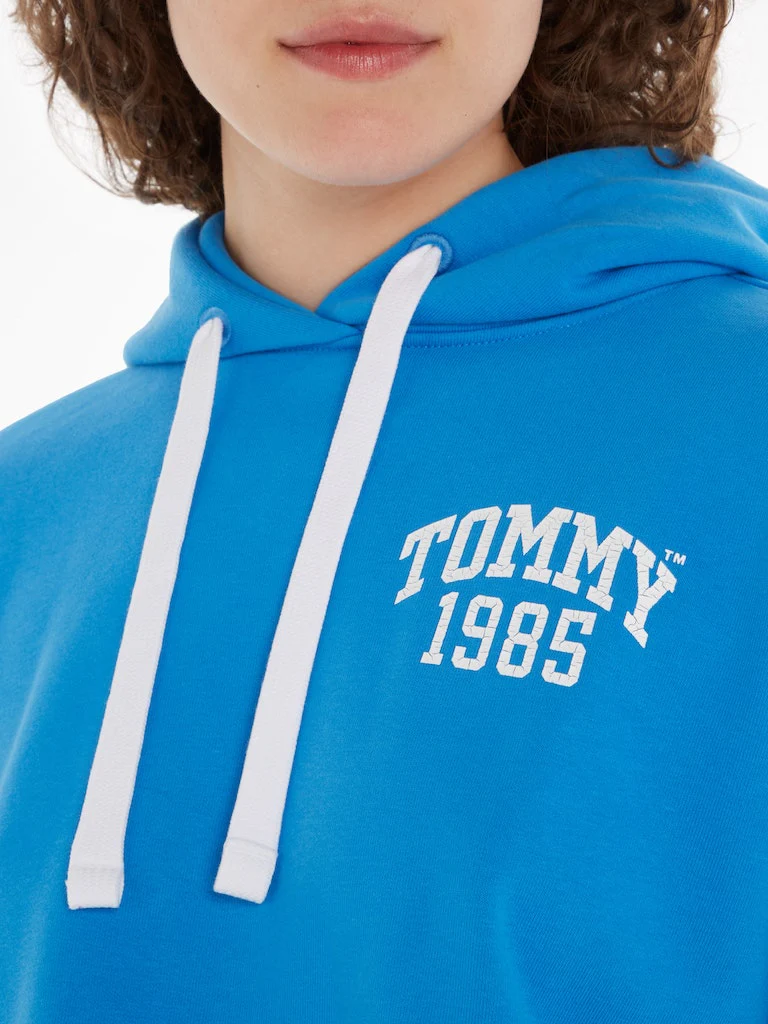 Tommy Hilfiger Jeans - Colour Blocked Cropped Hoodie - Image 4