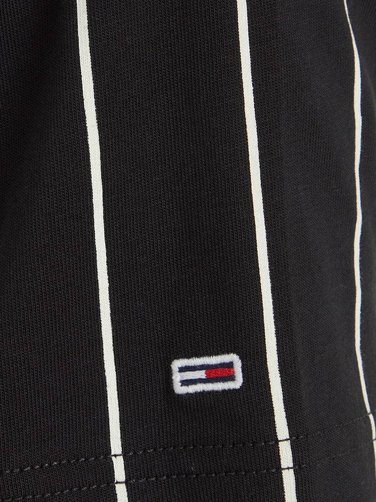 Tommy Hilfiger Jeans - Women's Cropped Pinstripe T - shirt - Image 4