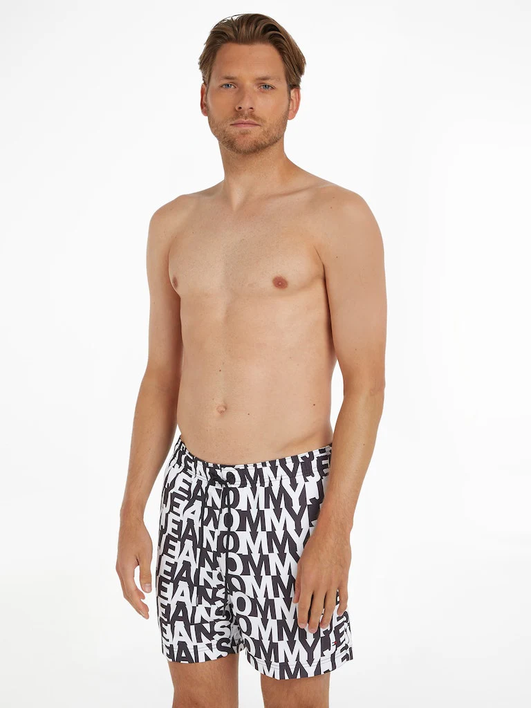Tommy Hilfiger - Men's Medium Drawstring Swim Shorts - Image 5