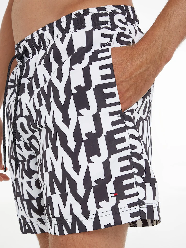 Tommy Hilfiger - Men's Medium Drawstring Swim Shorts - Image 7