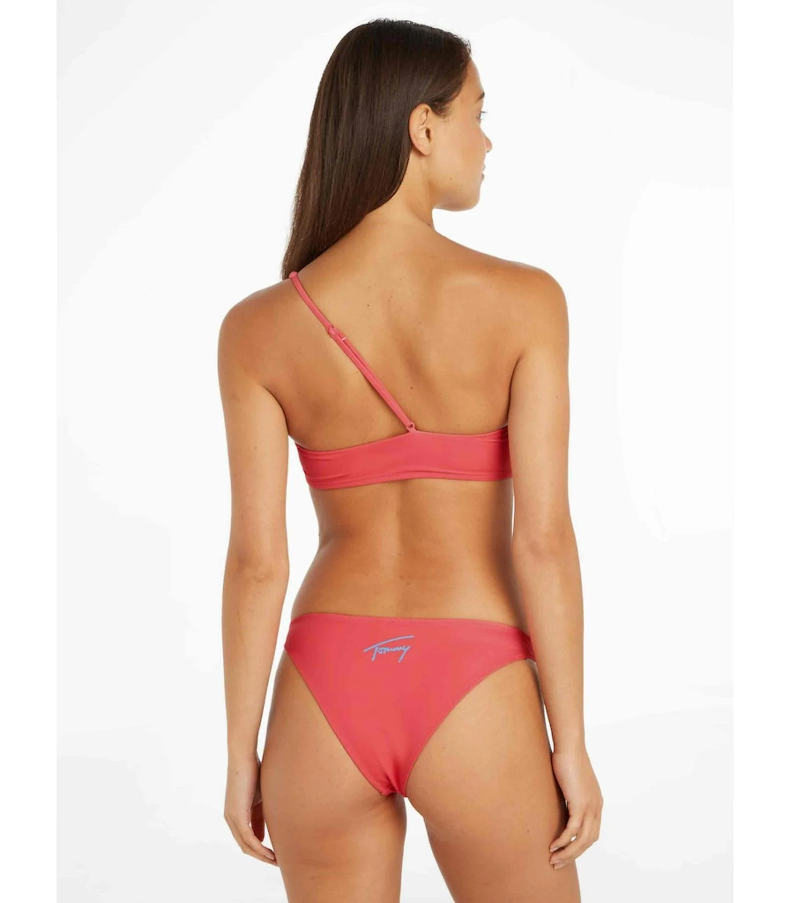 Tommy Hilfiger - Women's 1 Sholder Ripped Bralette Bikini Top - Image 5