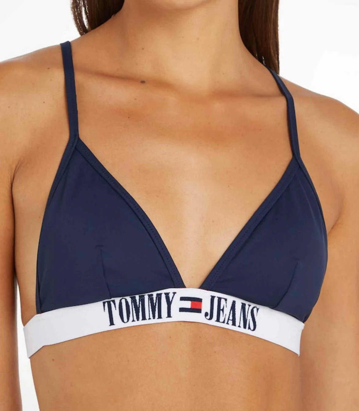 Tommy Hilfiger - Women's Triangle Swimwear Archive Bikini Top - Image 4