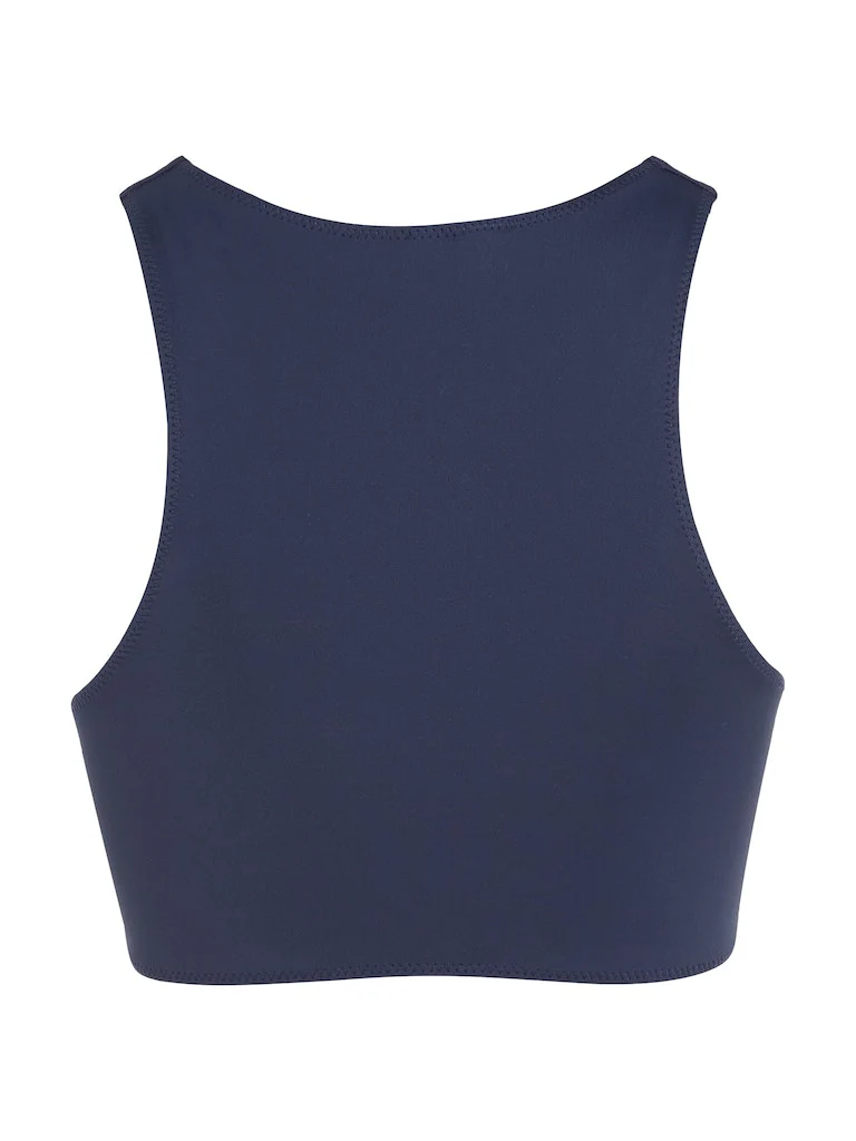 Tommy Hilfiger - Women's High Neck Cropped Bikini Top - Image 2