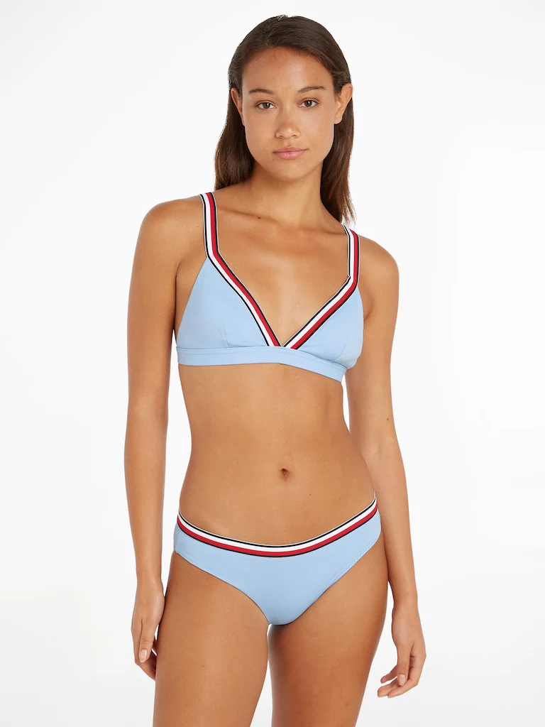 Tommy Hilfiger - Women's Triangle Ripped Bikini Top - Image 3