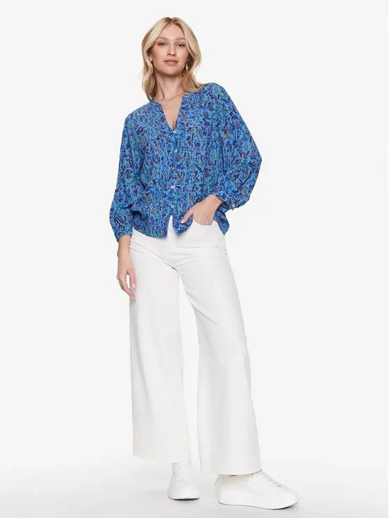 Tommy Hilfiger - Floral Print Regular Fit V-Neck Shirt - Image 3