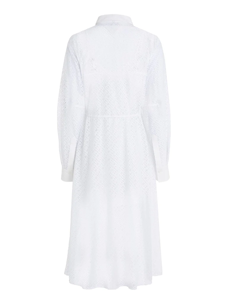 Tommy Hilfiger - Lace Midi Shirt Dress Regular Fit - Image 3