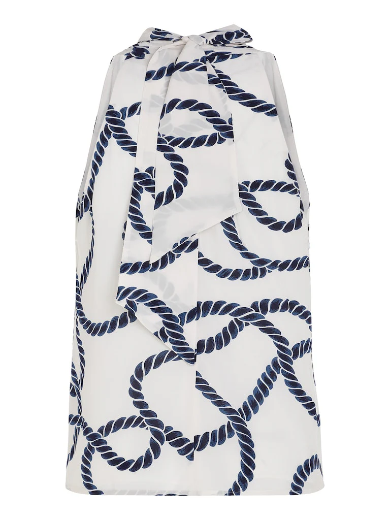 Tommy Hilfiger - Coastal Rope Halter Top Regular Fit - Image 2