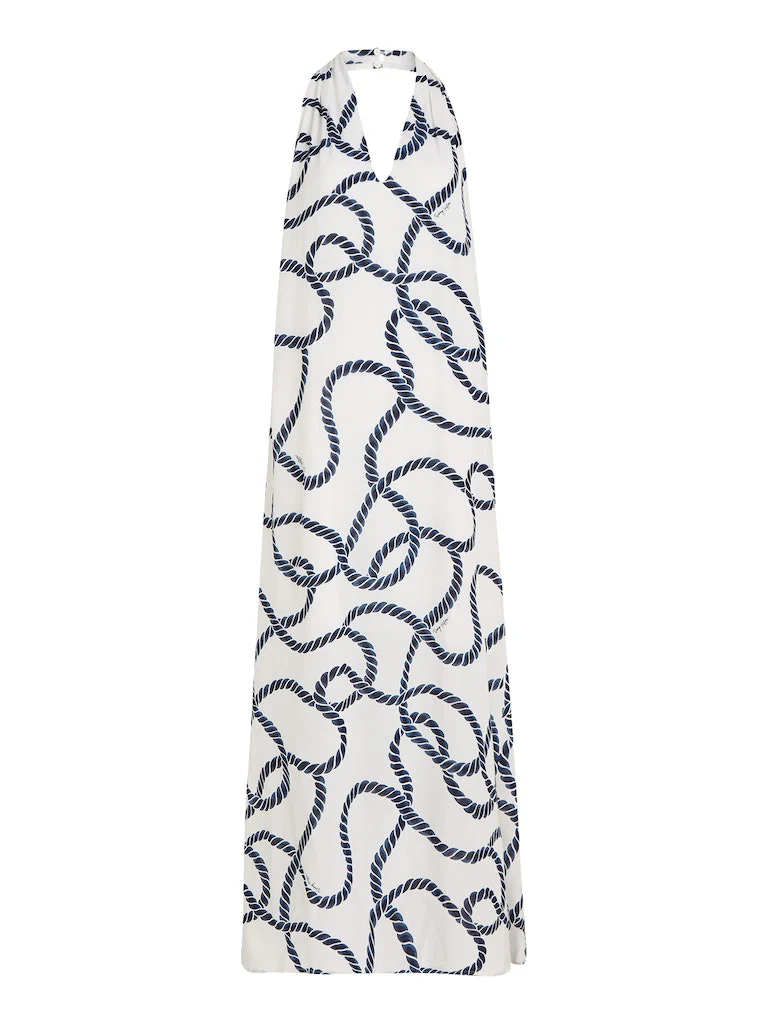 Tommy Hilfiger - Maxi Halter Dress Regular Fit - Image 2
