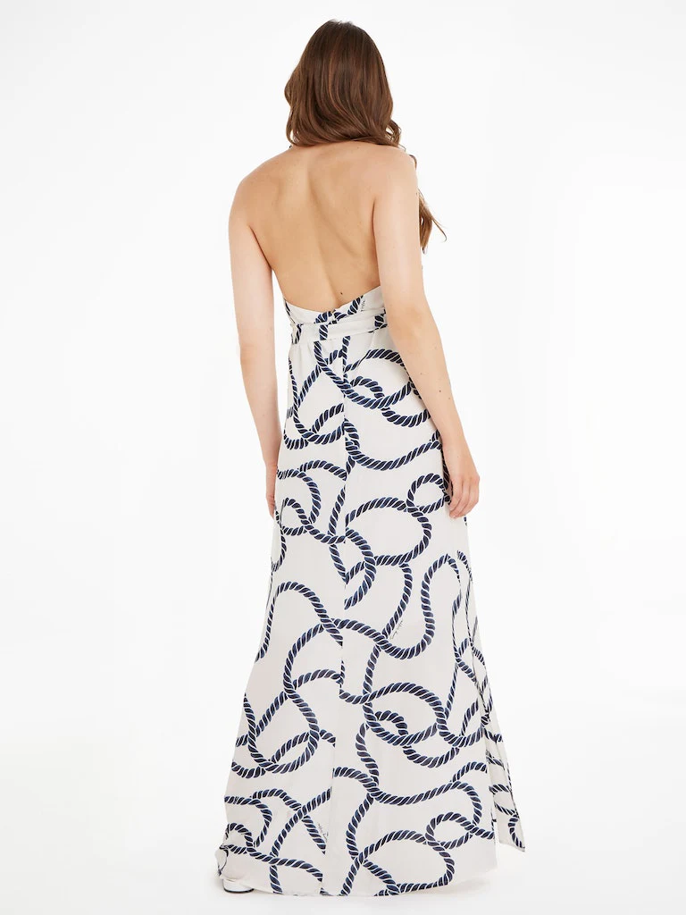 Tommy Hilfiger - Maxi Halter Dress Regular Fit - Image 3