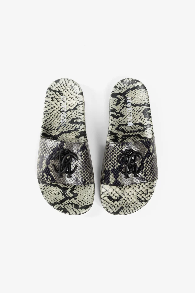 Roberto Cavalli - Women's Printed Logo Slide - Image 4