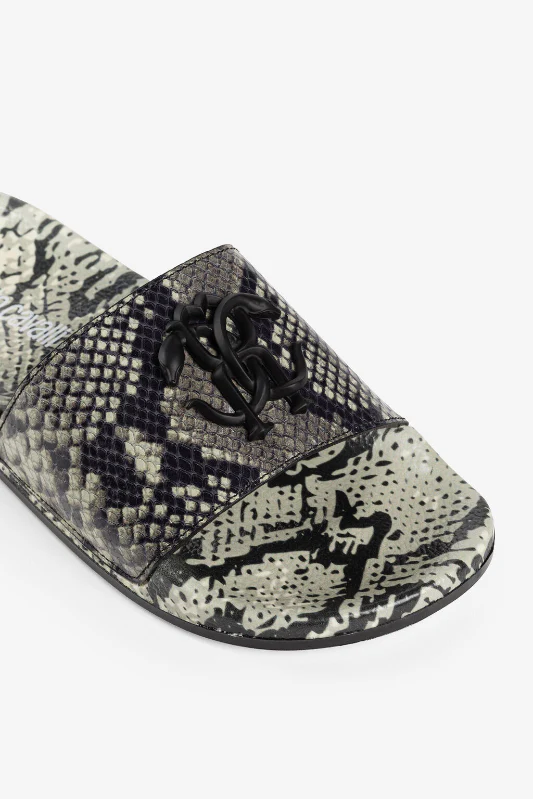 Roberto Cavalli - Women's Printed Logo Slide - Image 5