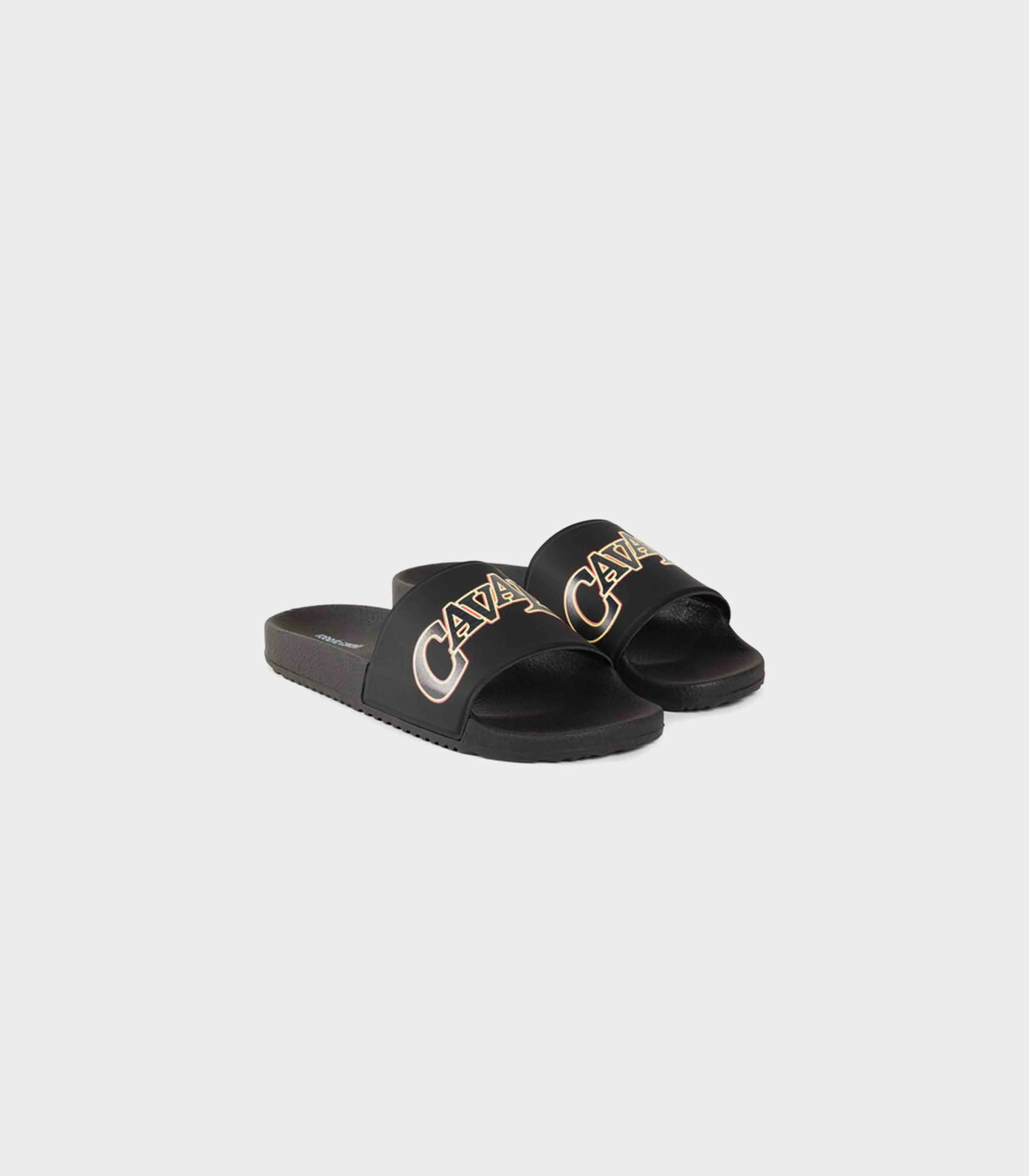 Roberto Cavalli - Men's Logo-Print Slides - Image 2