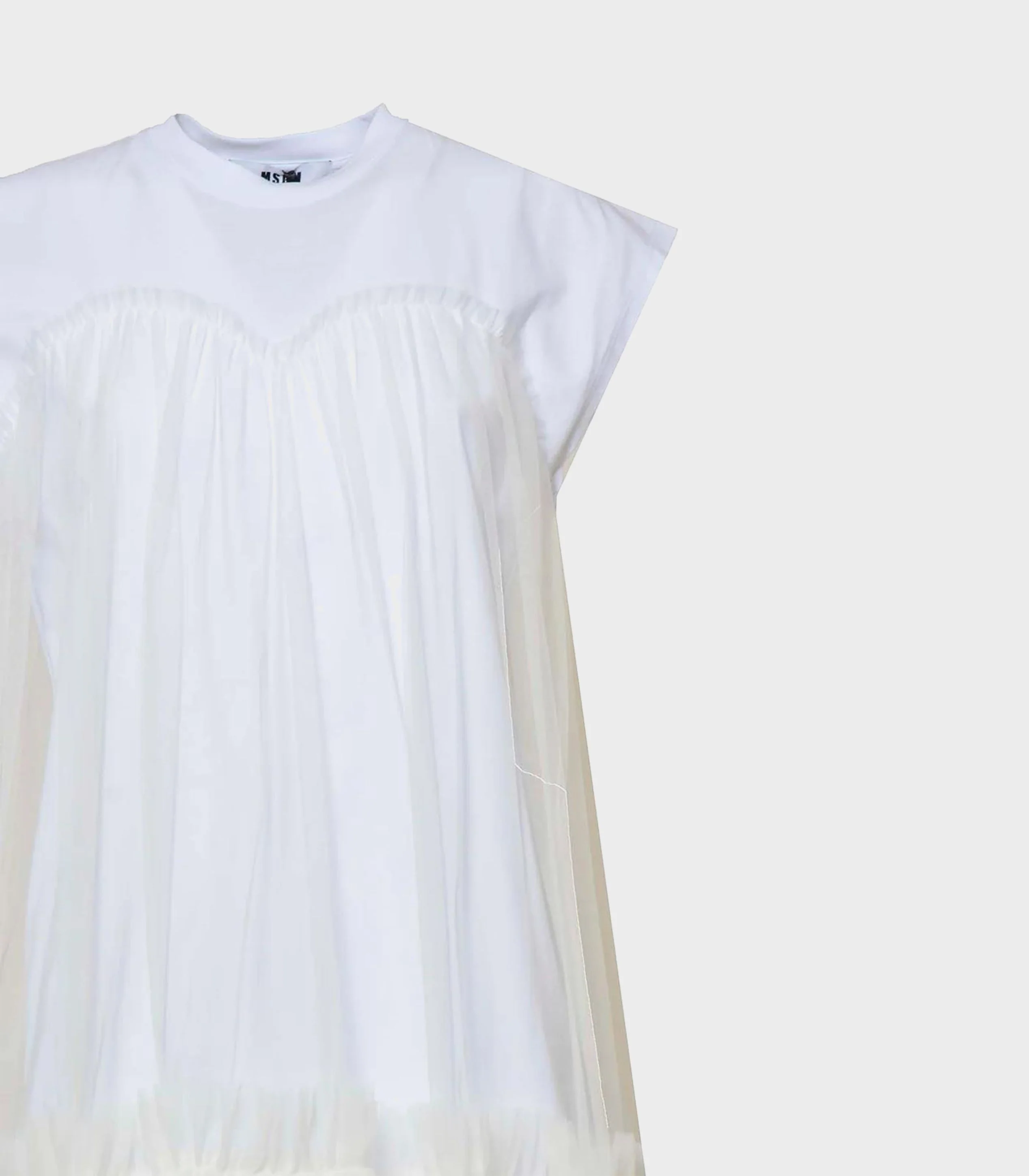 MSGM - Lace-Detailed Mini Dress - Image 3