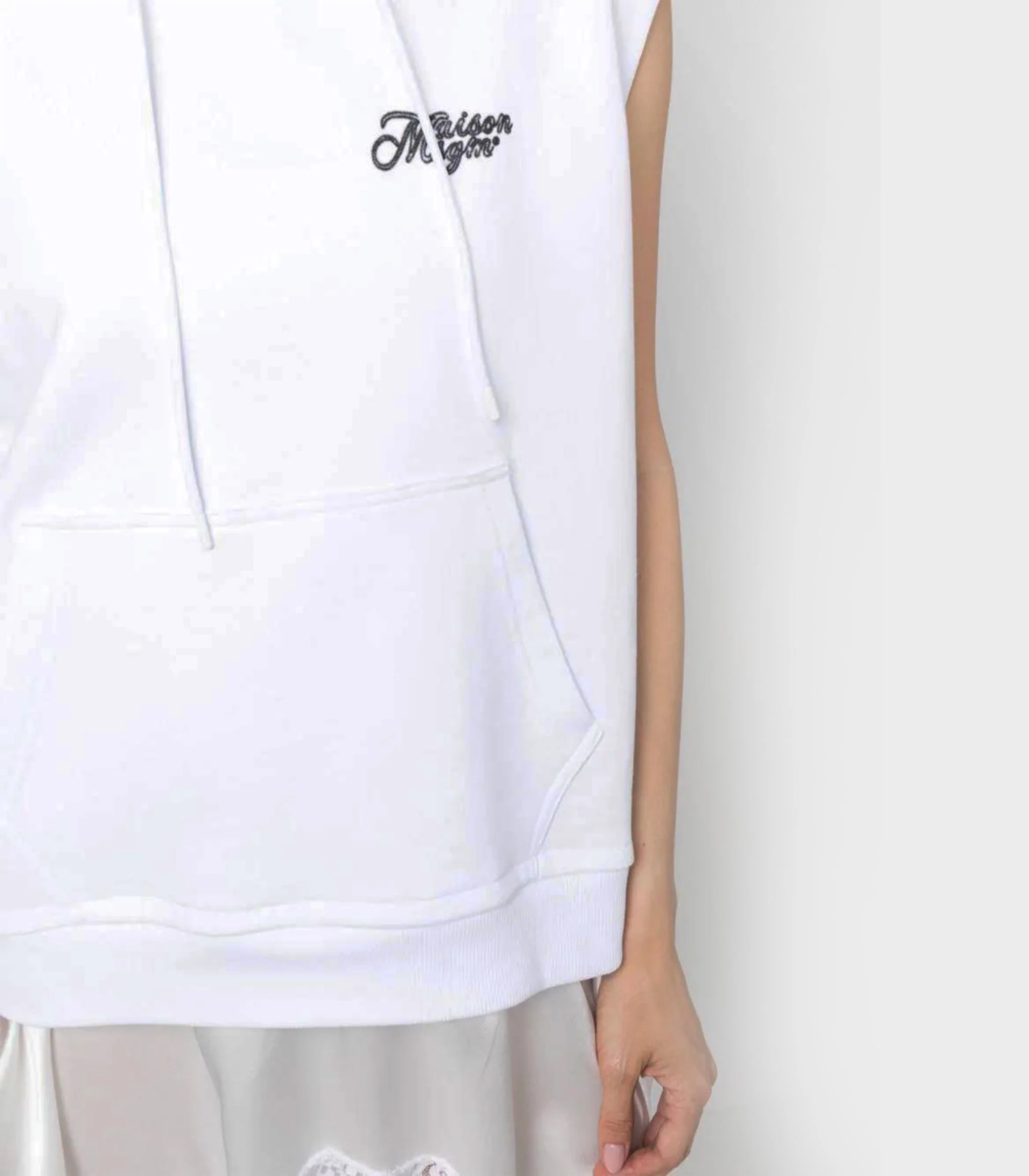 MSGM - Logo Print Lace Trim Minidress - Image 5