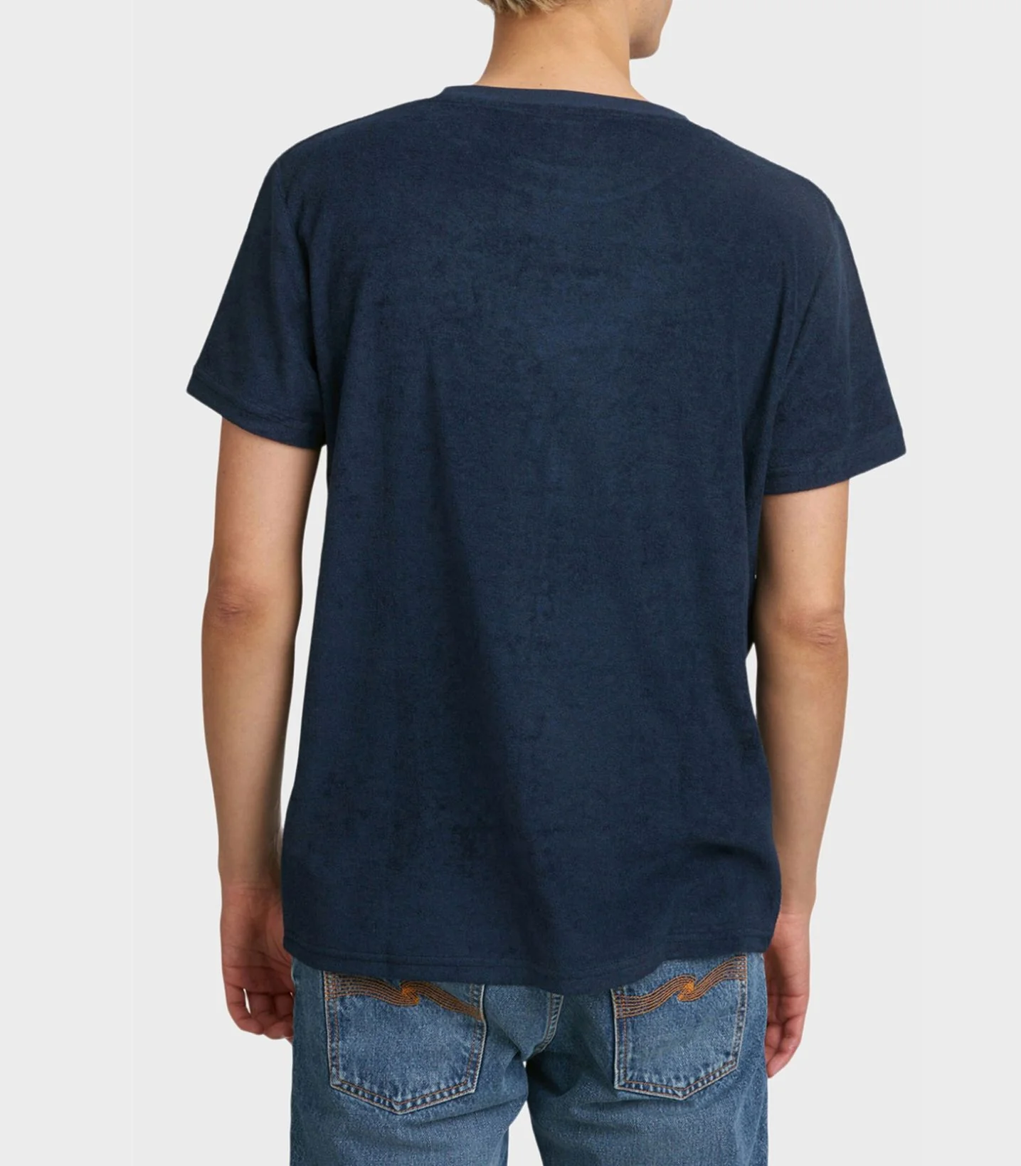 Calvin Klein - Men's Core Logo Tape Crew Neck Towelling Tshirt Normal Fit - Image 5