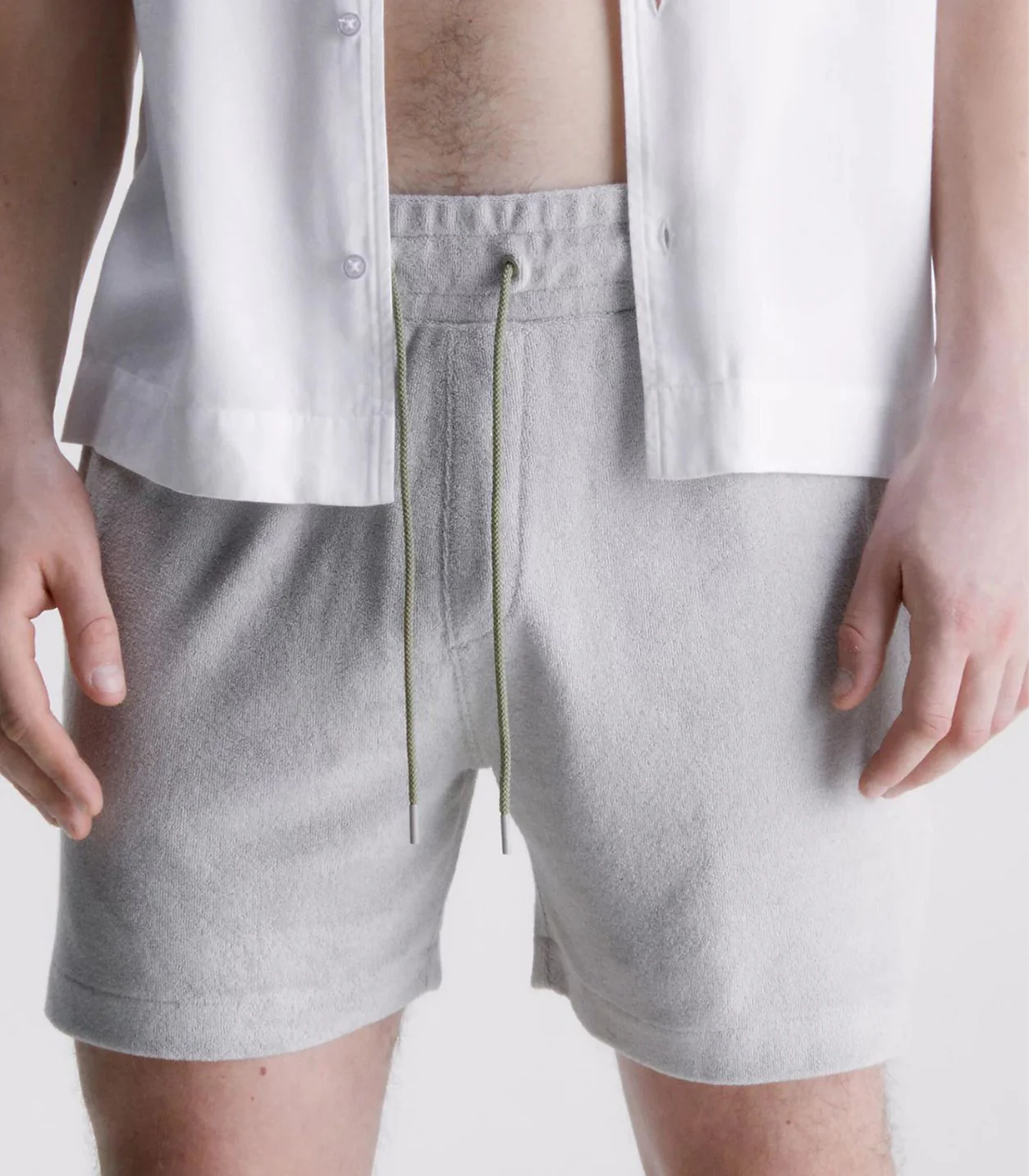 Calvin Klein - Men's Core Logo Tape Towelling Shorts - Image 3