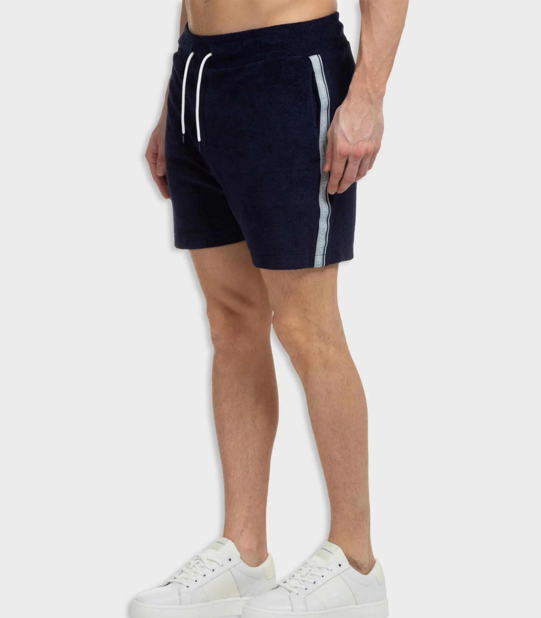 Calvin Klein - Men's Core Logo Tape Towelling Shorts - Image 6