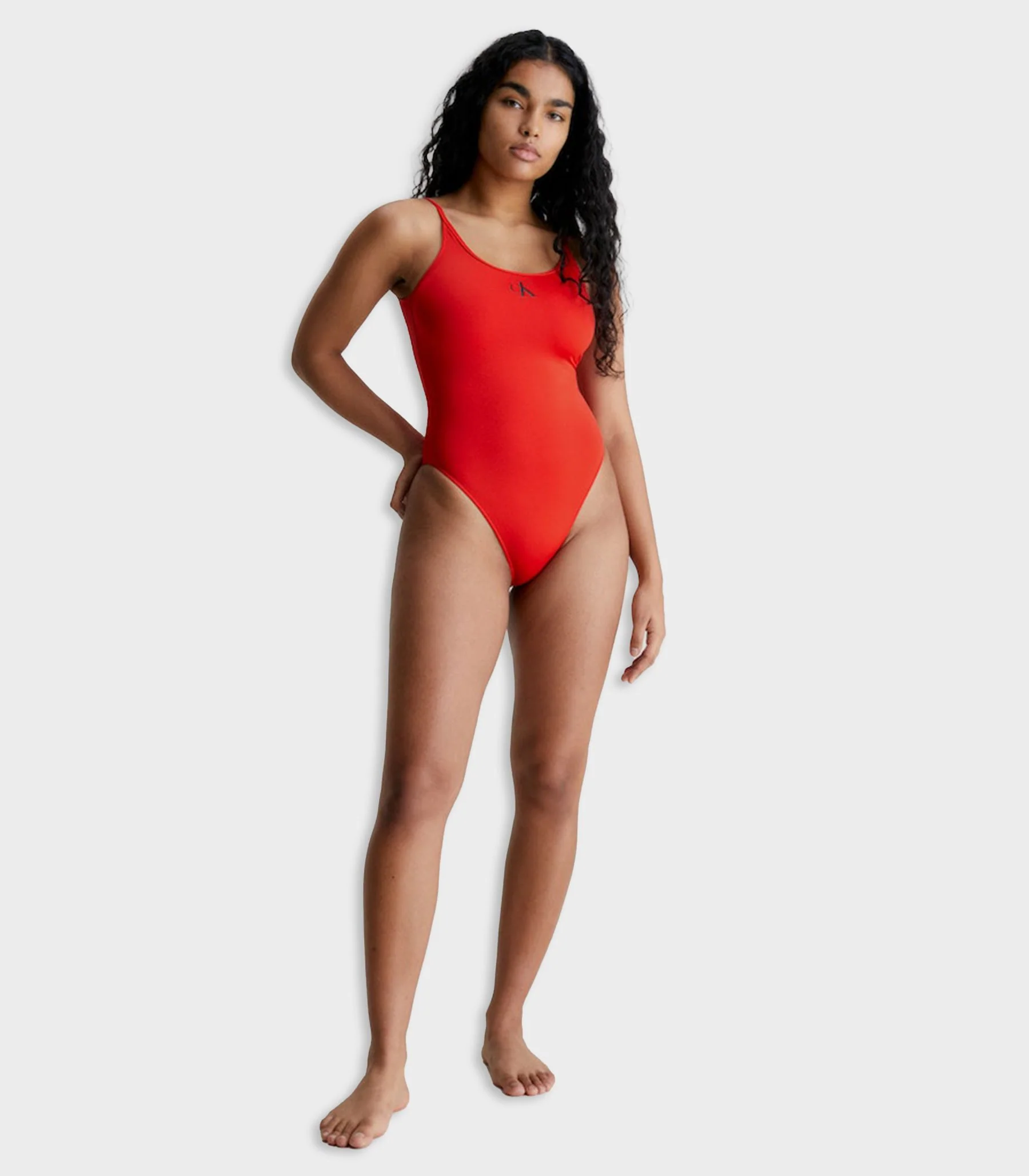 Calvin Klein - Scoop Back One Piece Swimsuit - Image 3