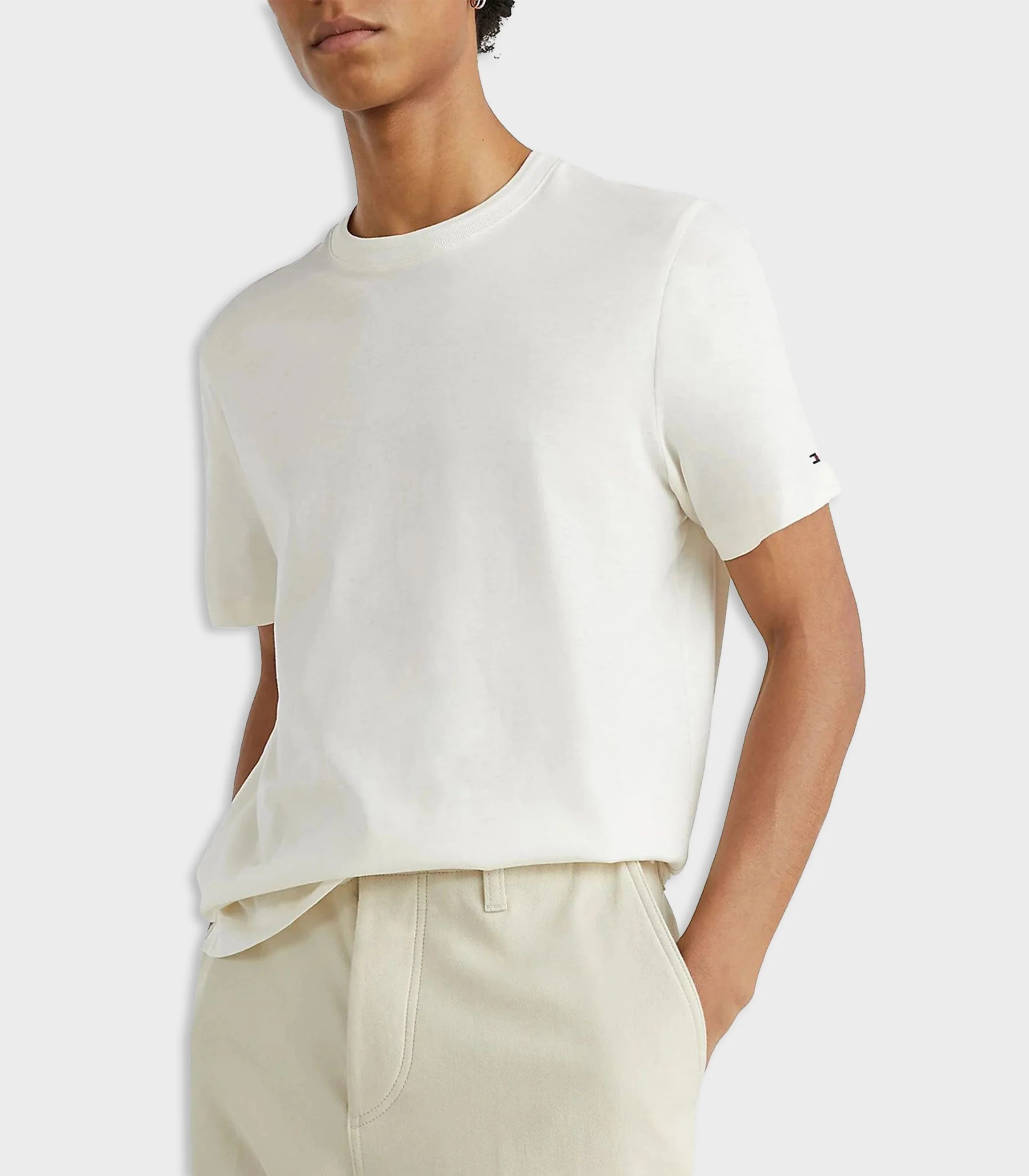 Tommy Hilfiger - Men's Essential Mercerized Tshirt Regular Fit - Image 5