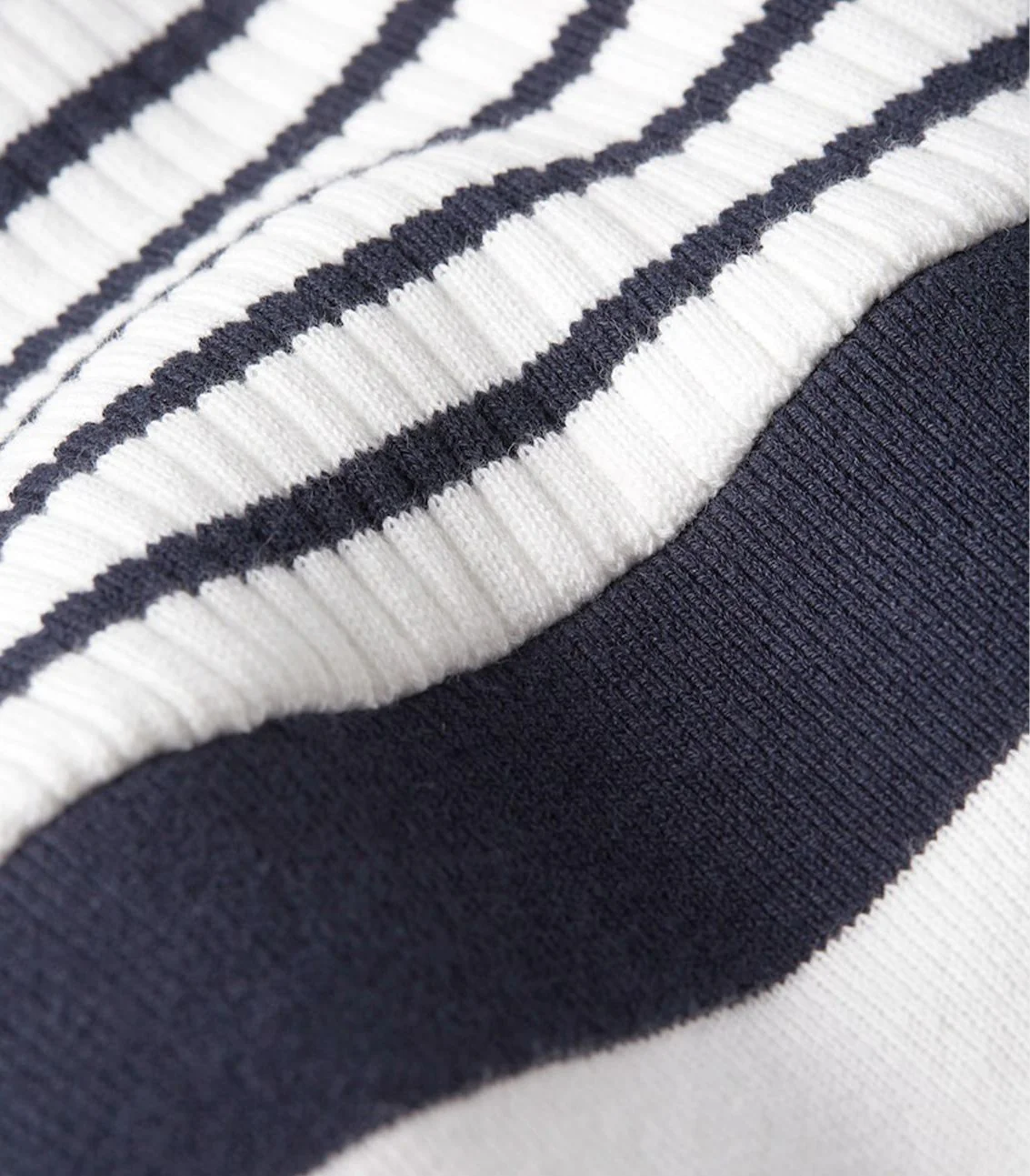 Tommy Hilfiger -  Breton Striped Ribbed Sweater Dress - Image 4