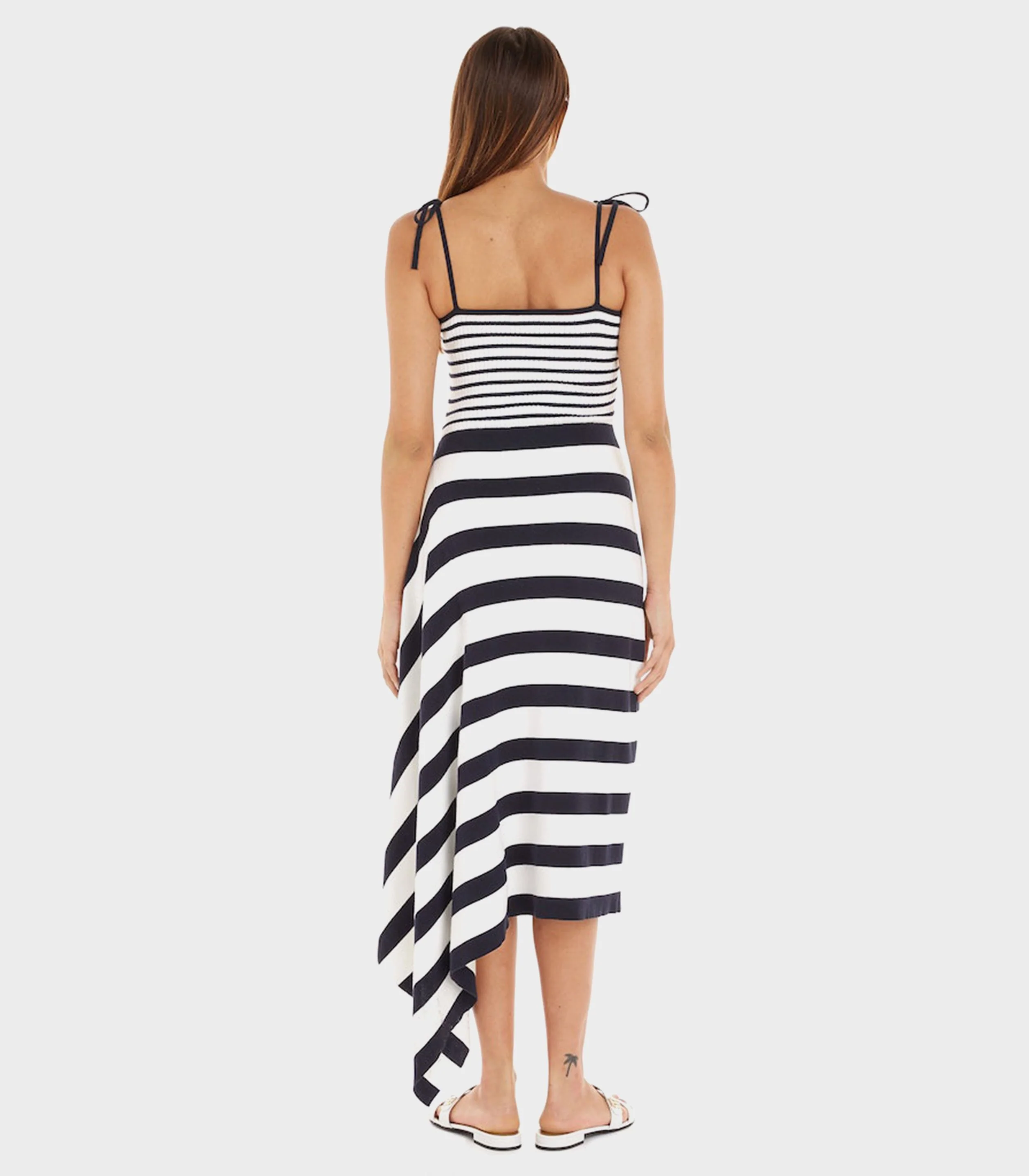Tommy Hilfiger -  Breton Striped Ribbed Sweater Dress - Image 6