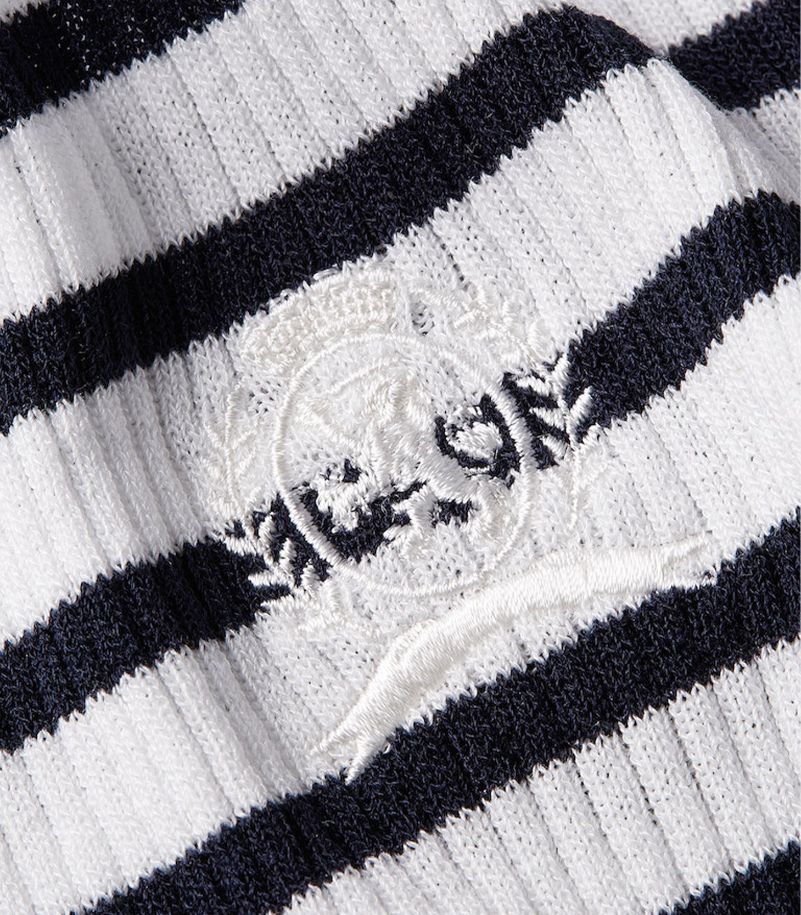 Tommy Hilfiger - Crest Breton Stripe Slim Cropped Cardigan - Image 6
