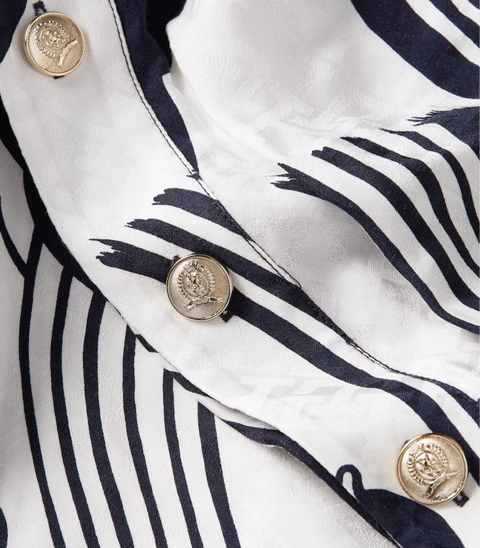 Tommy hilfiger - thl breton waveboat neck top relaxed fit - women - Image 3