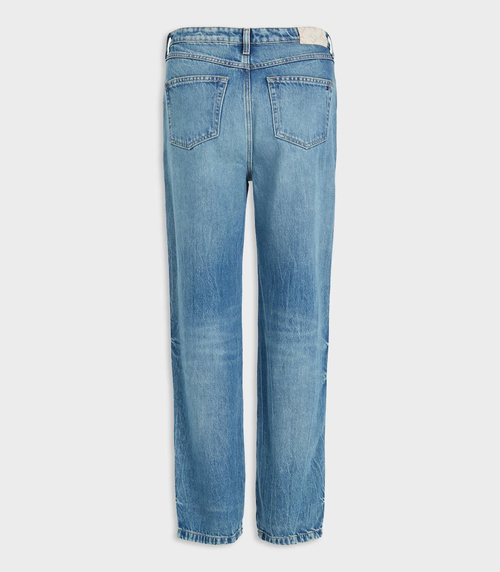 Tommy hilfiger - high rise relaxed straight jeans - women  - women - Image 4