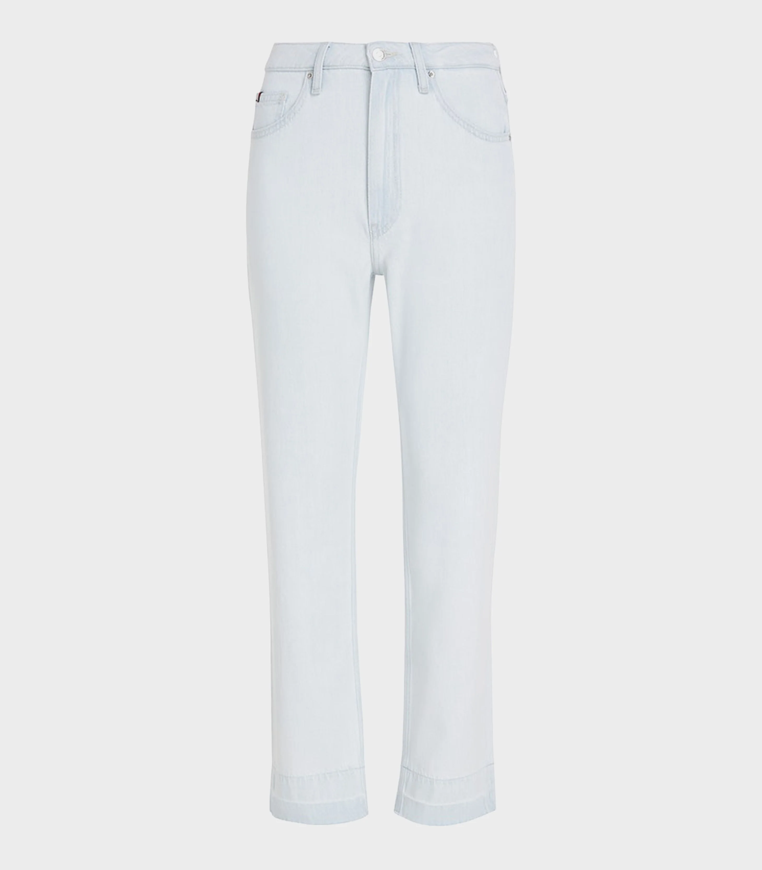Tommy hilfiger - classic straight high waist jeans - women  - women - Image 3