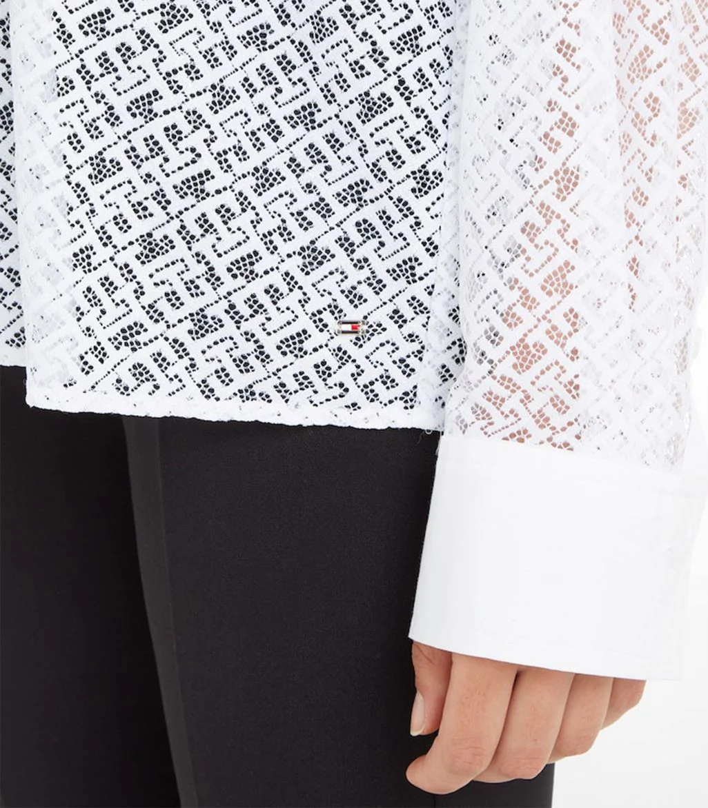 Tommy Hilfiger - Lace Relaxed  Fleur Shirt - Image 4