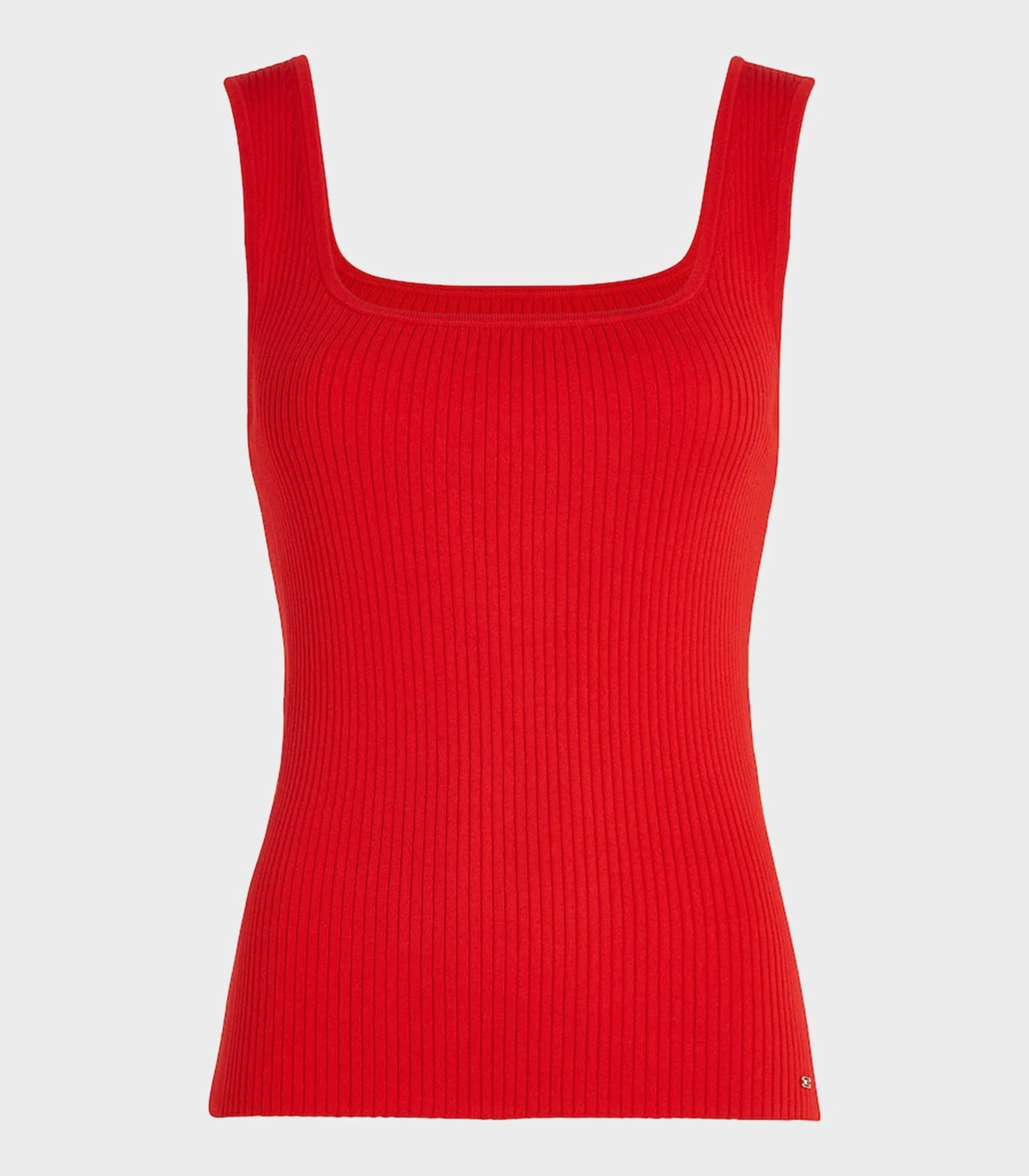 Tommy Hilfiger - Rib Knit Slim Fit Tank Top - Image 2