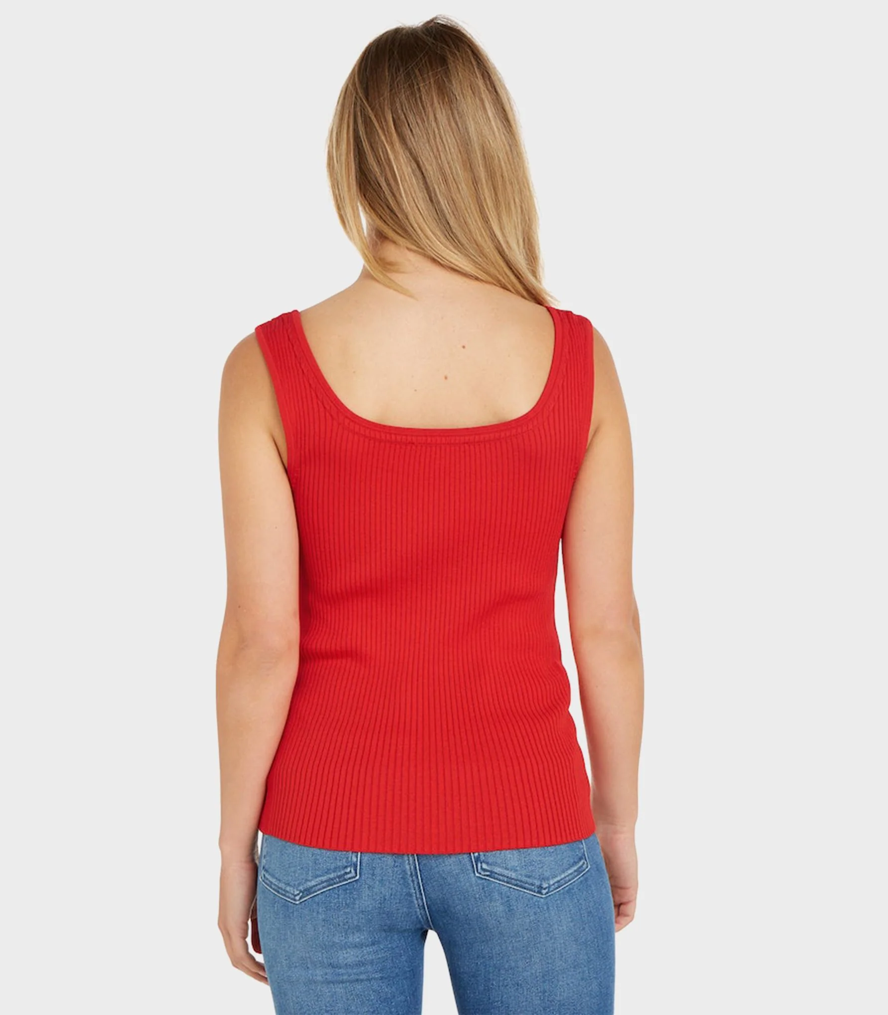 Tommy Hilfiger - Rib Knit Slim Fit Tank Top - Image 4