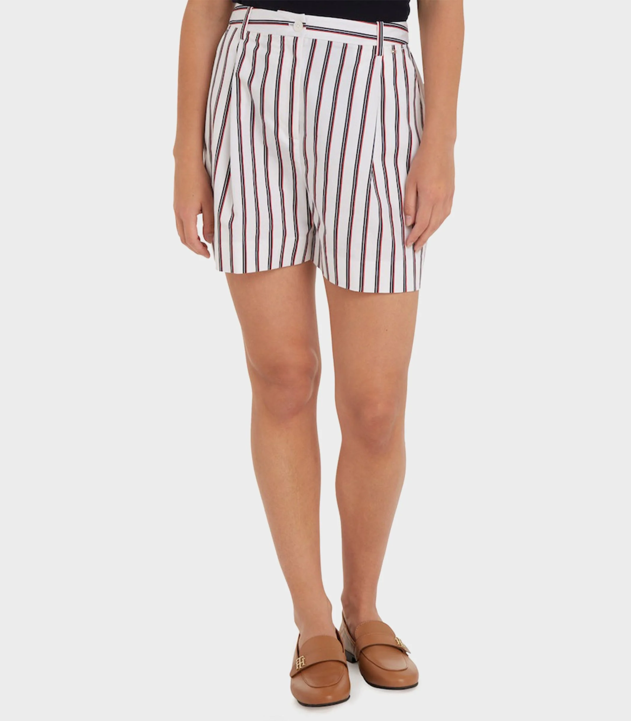 Tommy Hilfiger - Women's  Stripe Shorts Straight Fit - Image 2