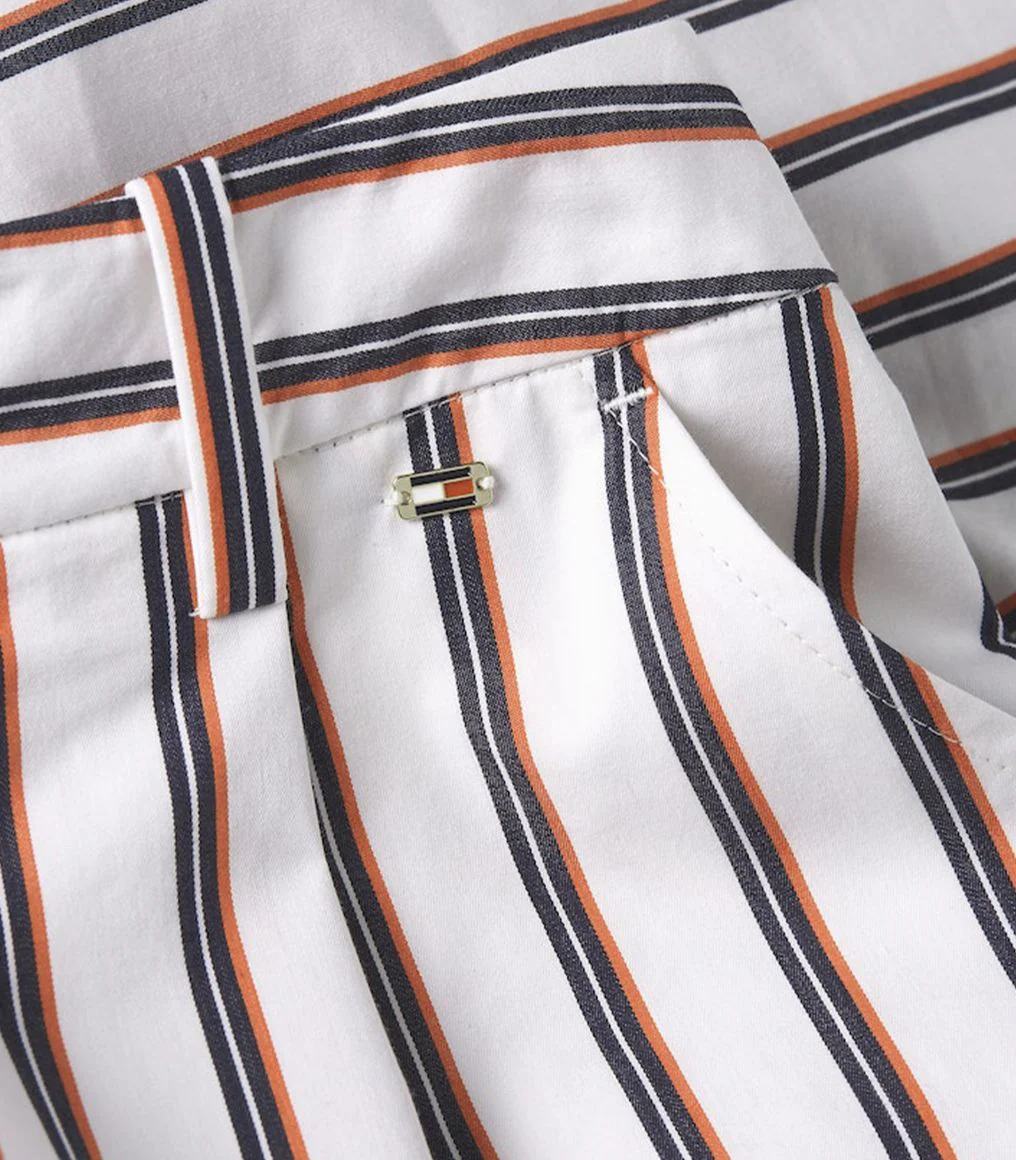 Tommy Hilfiger - Women's  Stripe Shorts Straight Fit - Image 6