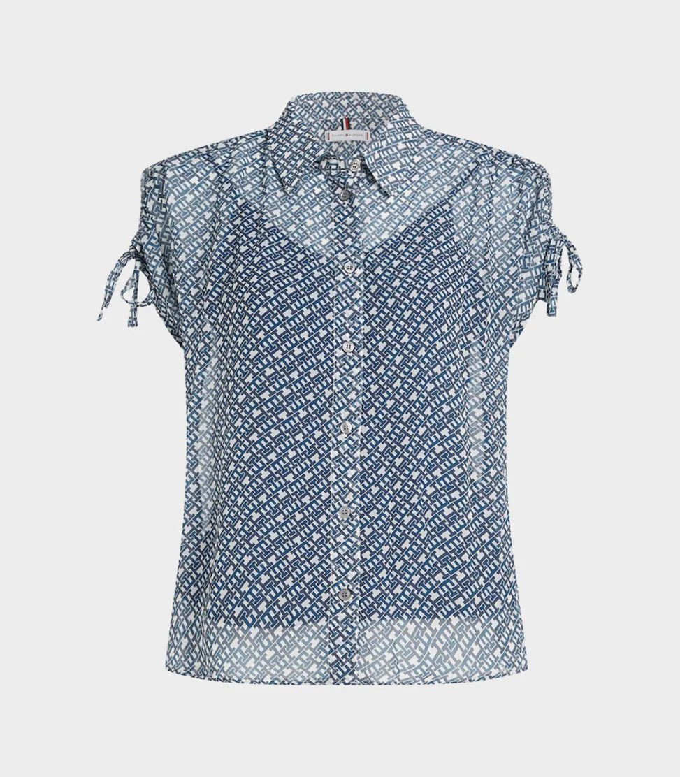 Tommy Hilfiger - Regular Fit Monogram Short Sleeve Shirt - Image 2